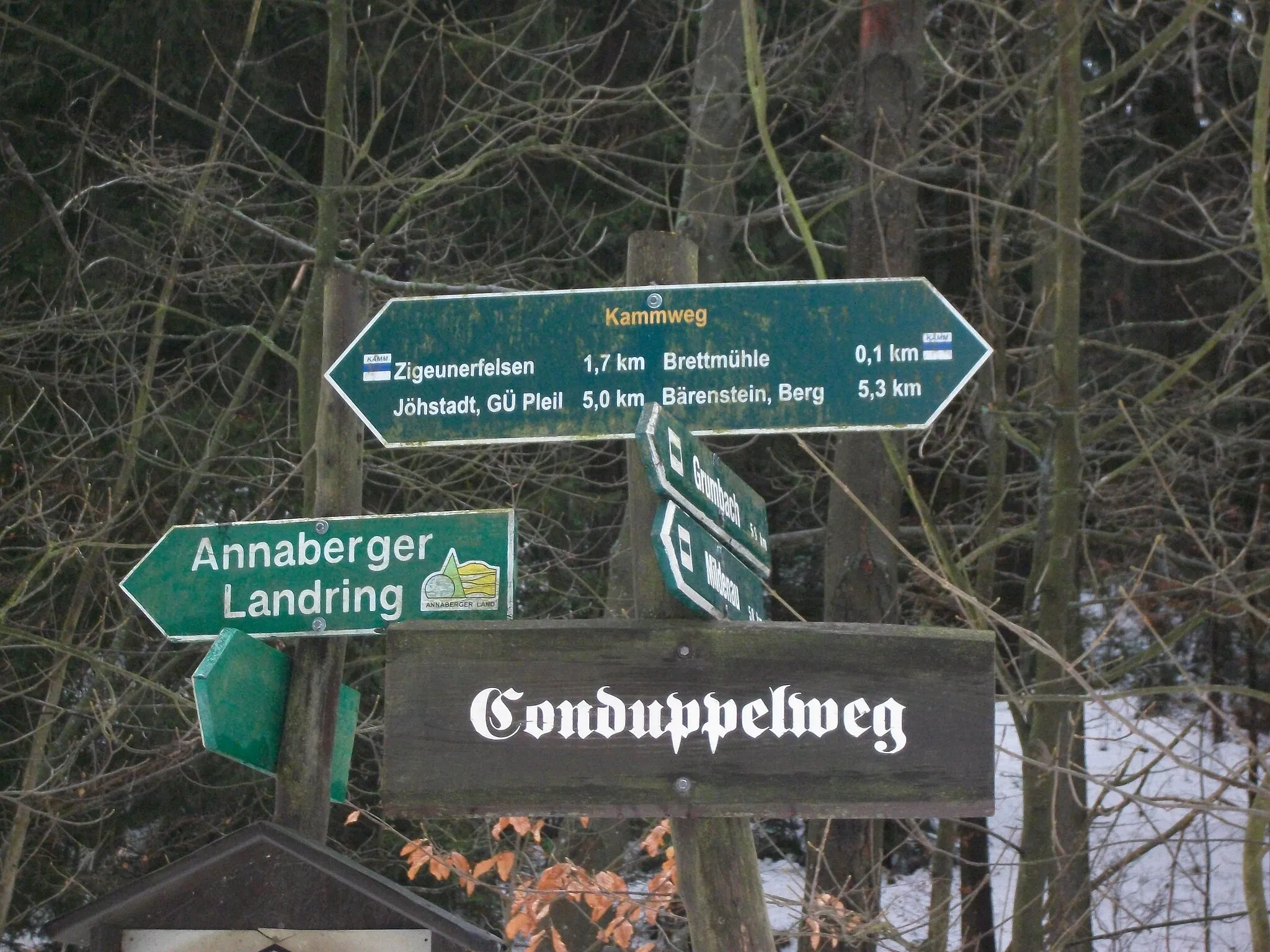 Photo showing: Der Conduppelweg in Brettmühle