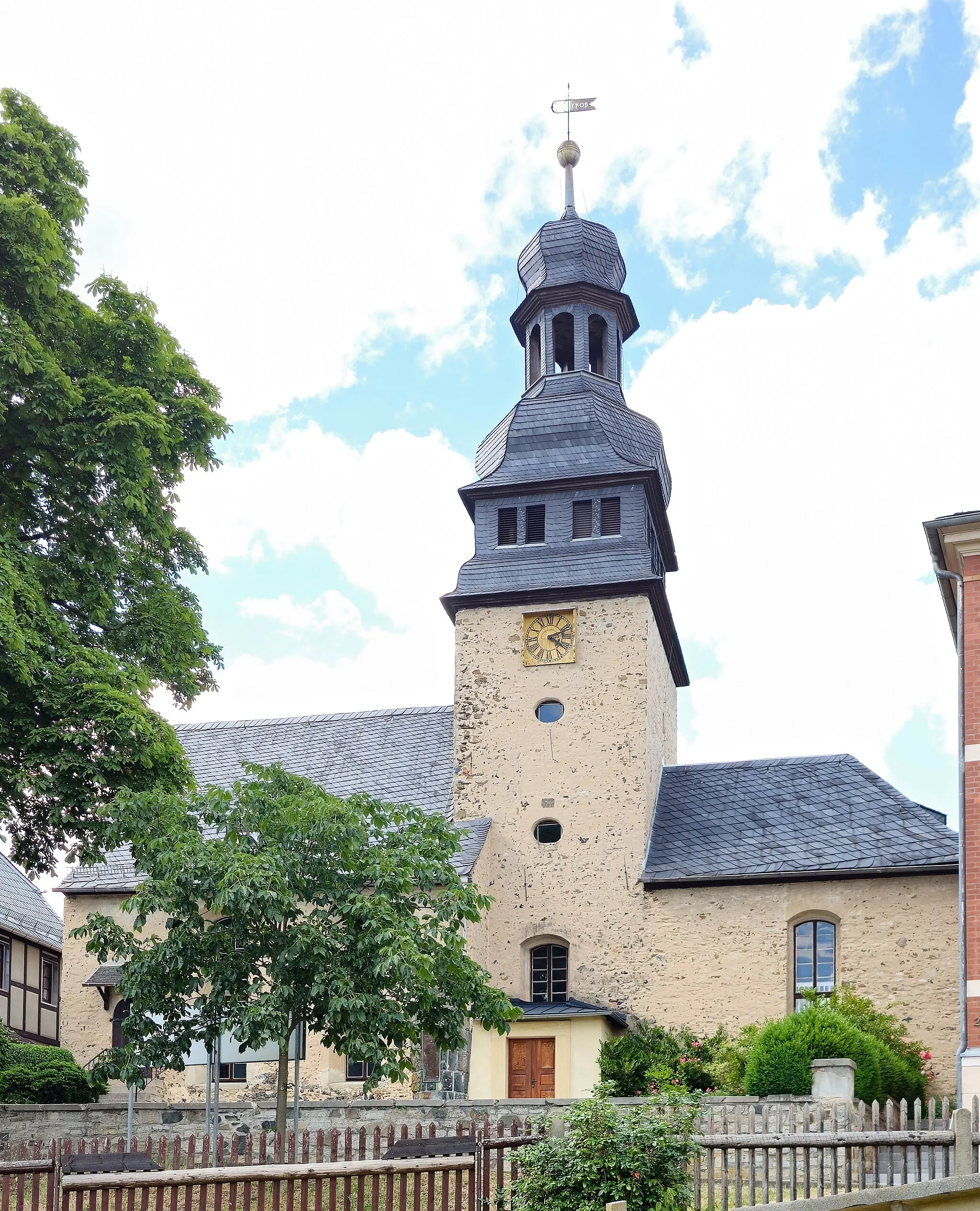 Photo showing: Oberböhmsdorf, Dorfkirche (03).jpg