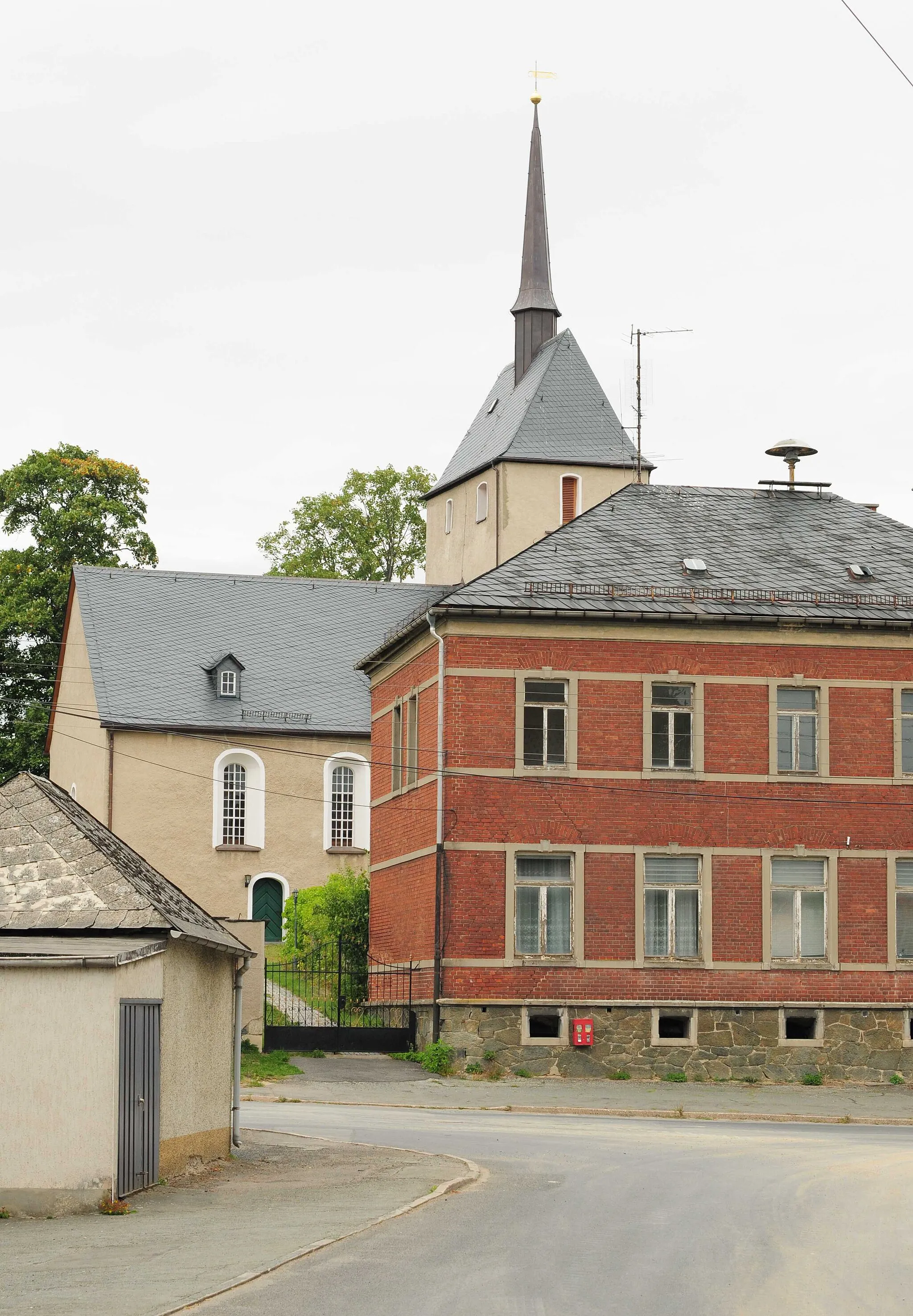 Photo showing: Thierbach (municipality Pausa-Mühltroff, district Vogtlandkreis, Free State of Saxony, Germany)