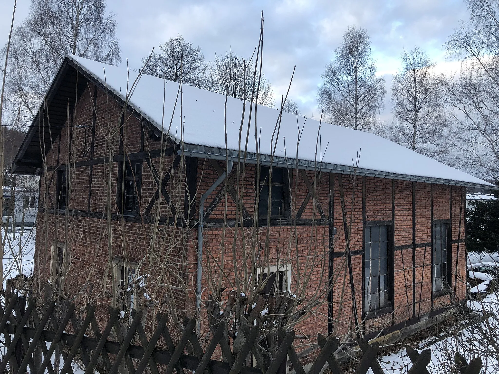 Photo showing: ehemaliger Lokschuppen (2019)