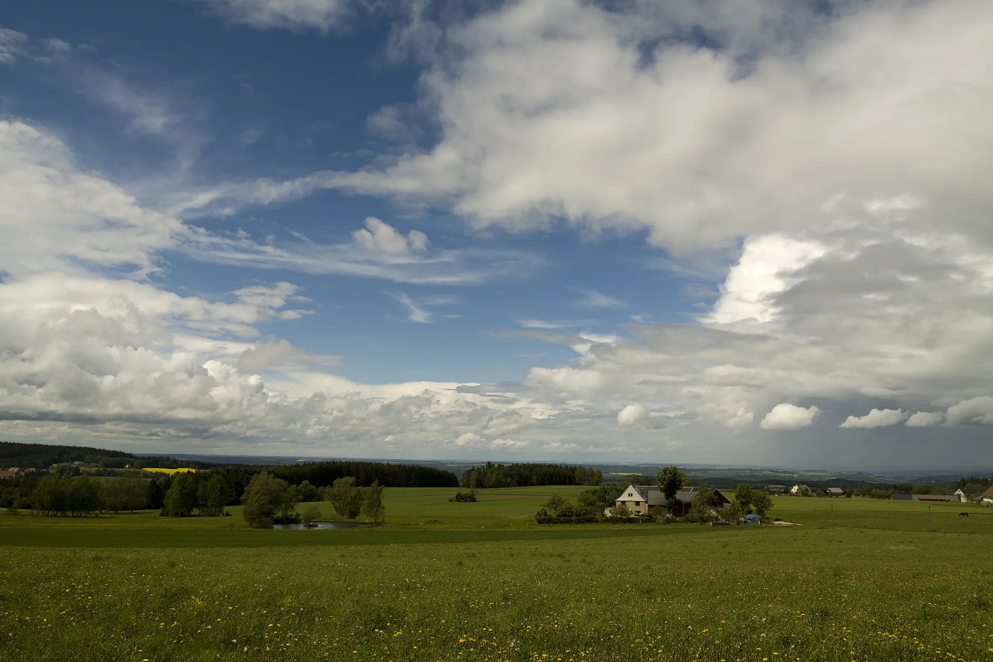 Photo showing: Lichtenau, Blick in Richtung Bärenwalde 30-05-2010