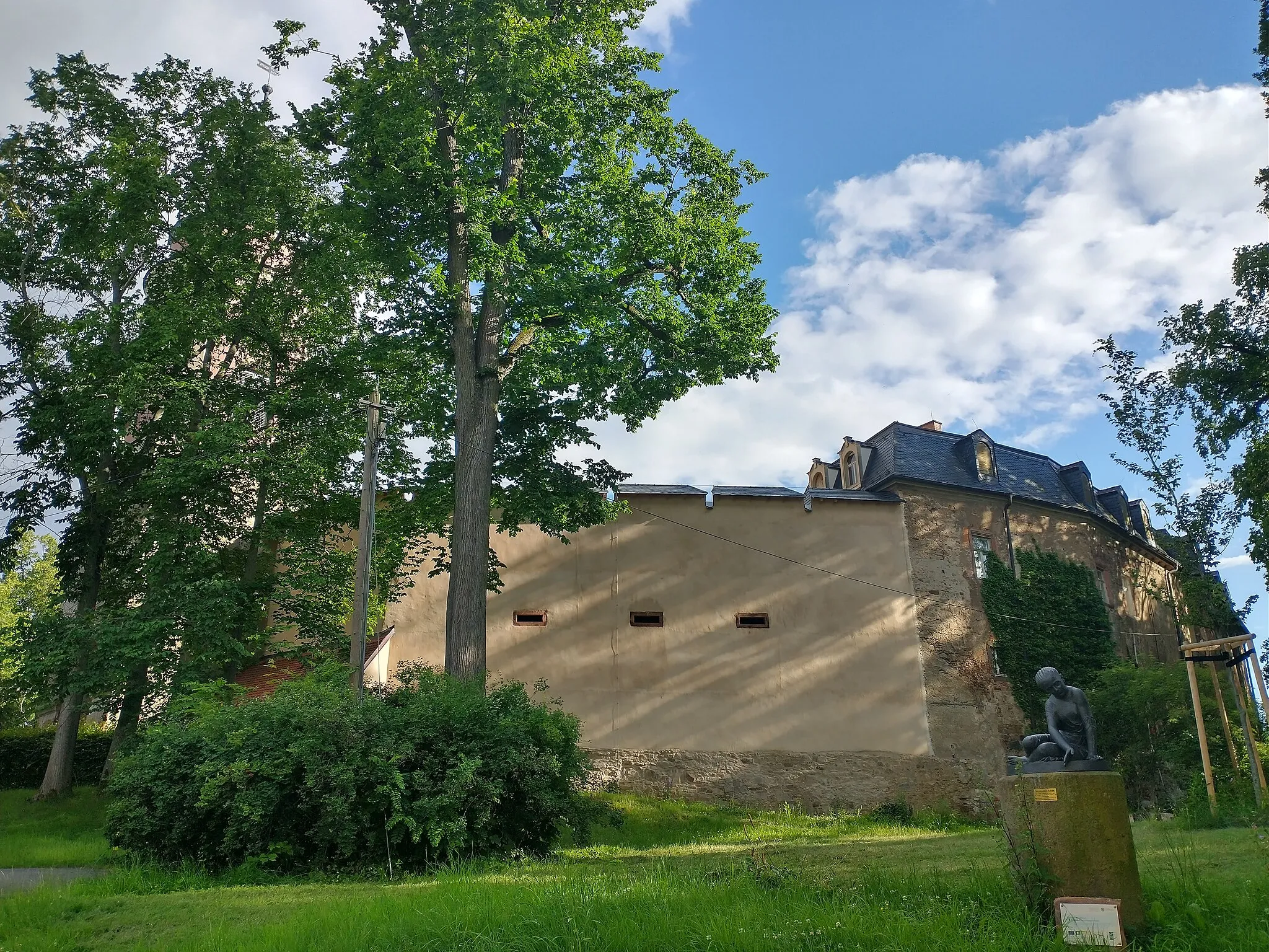 Photo showing: Zamek Wolkenburg w Saksonii.