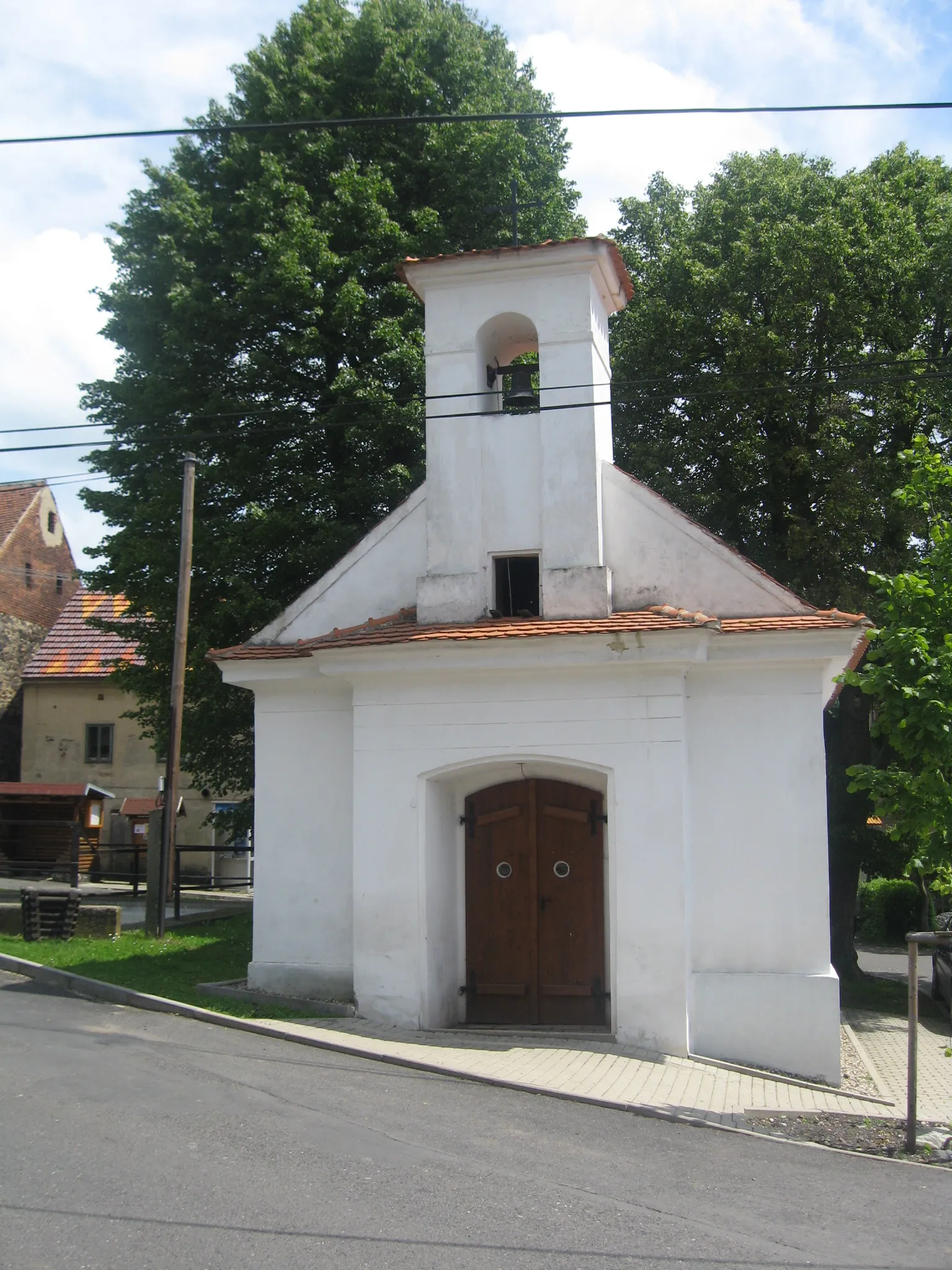 Photo showing: Chapel in Lukov (Teplice District)