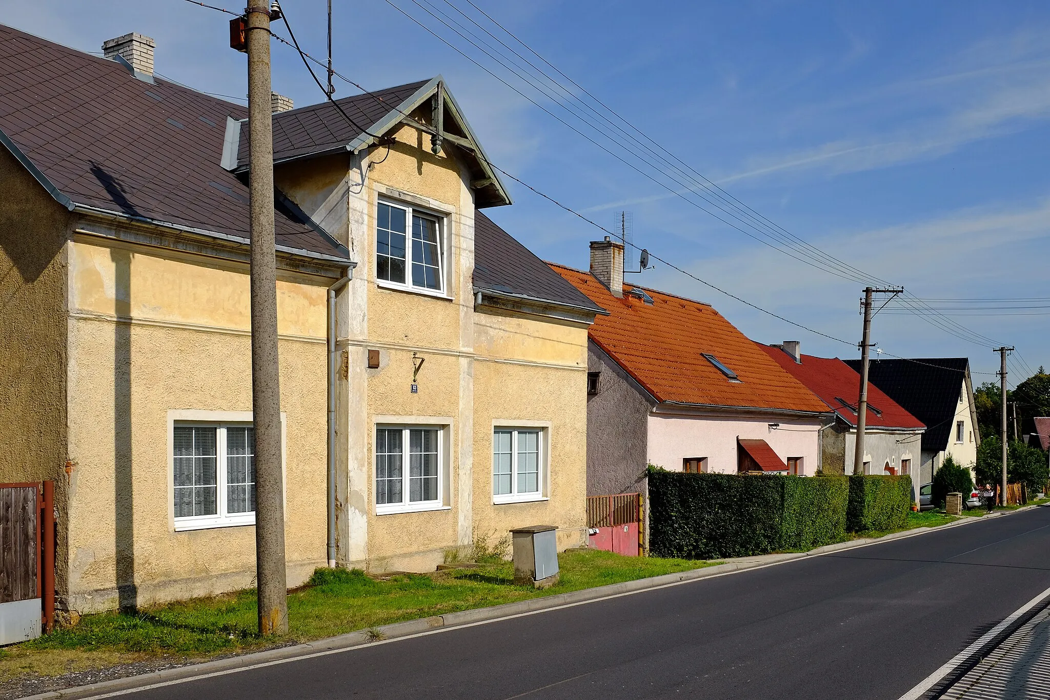 Photo showing: Valy, Kynžvartská ulice, okres Cheb