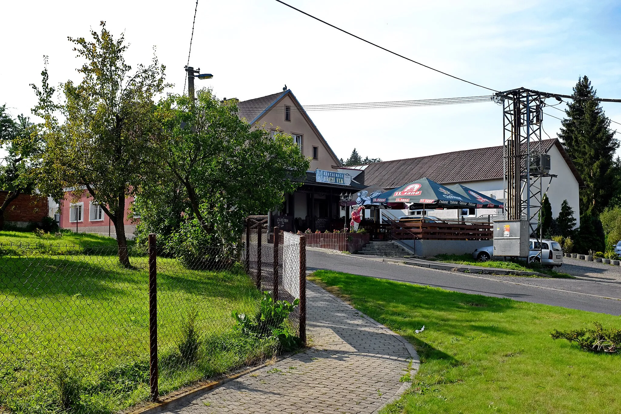 Photo showing: Valy, restaurace Březí vlk, okres Cheb