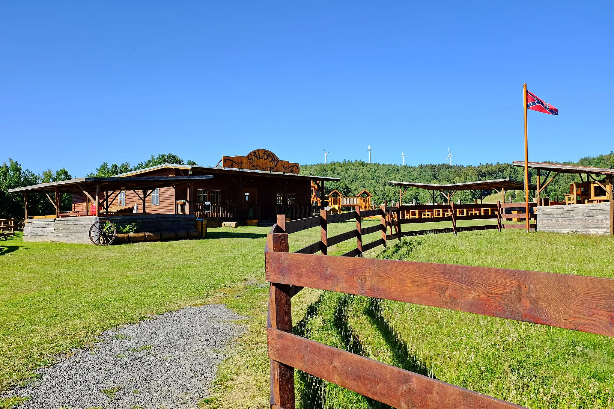 Photo showing: Nový Kostel, Ranch Eldorado, okres Cheb