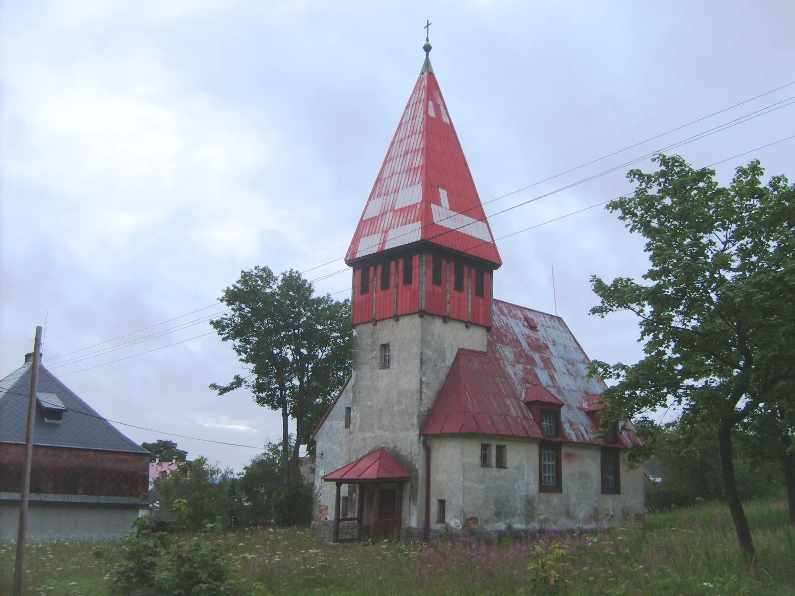 Photo showing: Horní Blatná - the Protestant Church