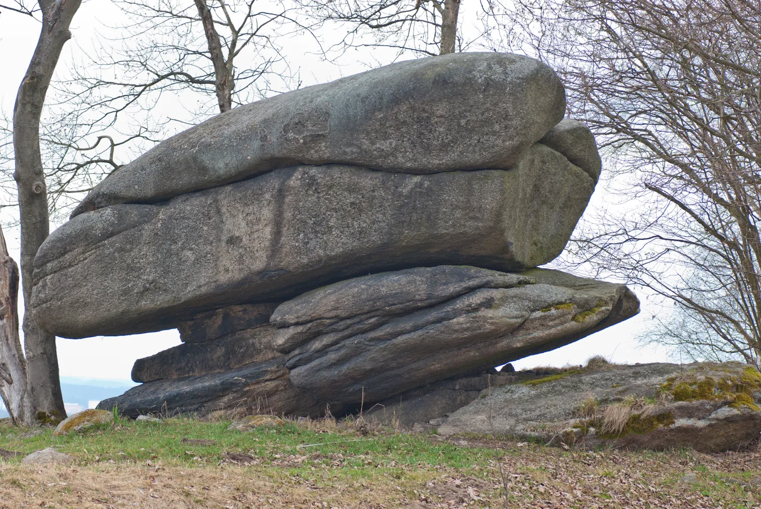 Photo showing: Natural monument Kamenný hřib in Šindelová, Sokolov District, Czech Republic