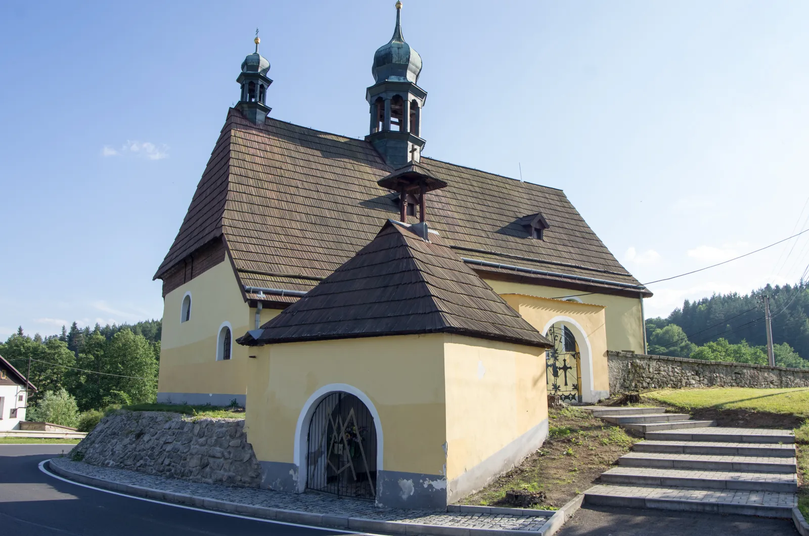 Photo showing: Tatrovice kostel sv. Erharta, Krušné hory, okres Sokolov