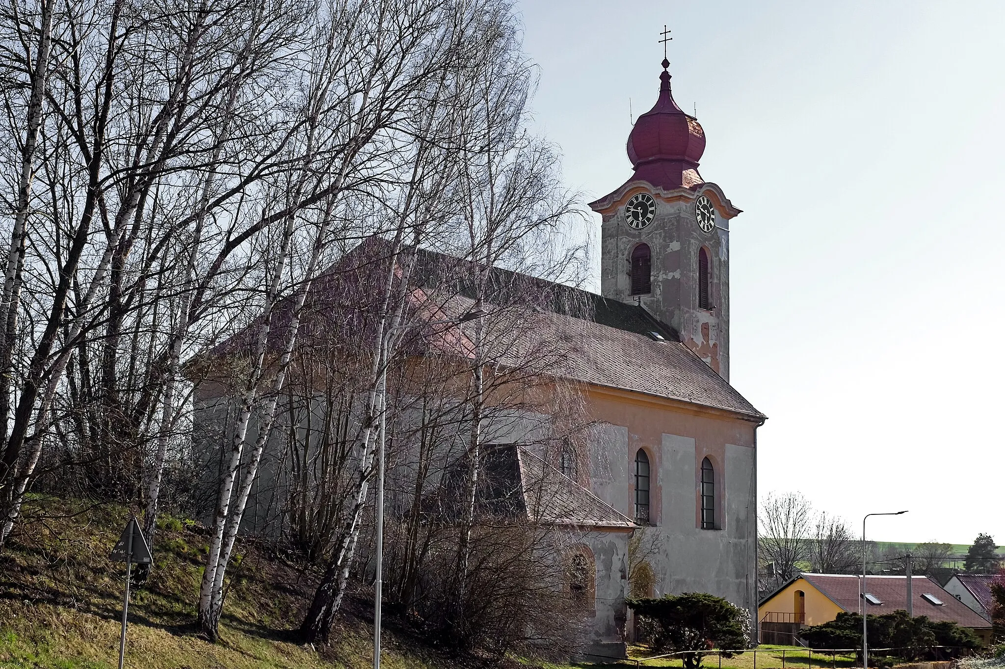 Photo showing: Staré Sedlo, kostel Nejsvětější Trojice, okres Sokolov