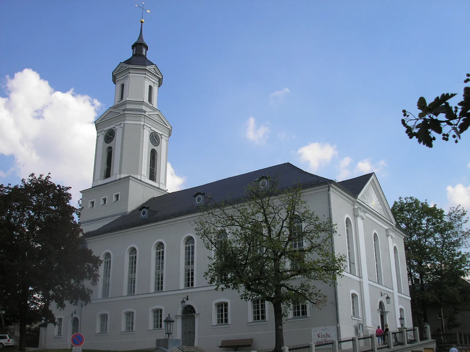 Photo showing: Die Dreieinigkeitskirche in Zeulenroda (Thüringen).