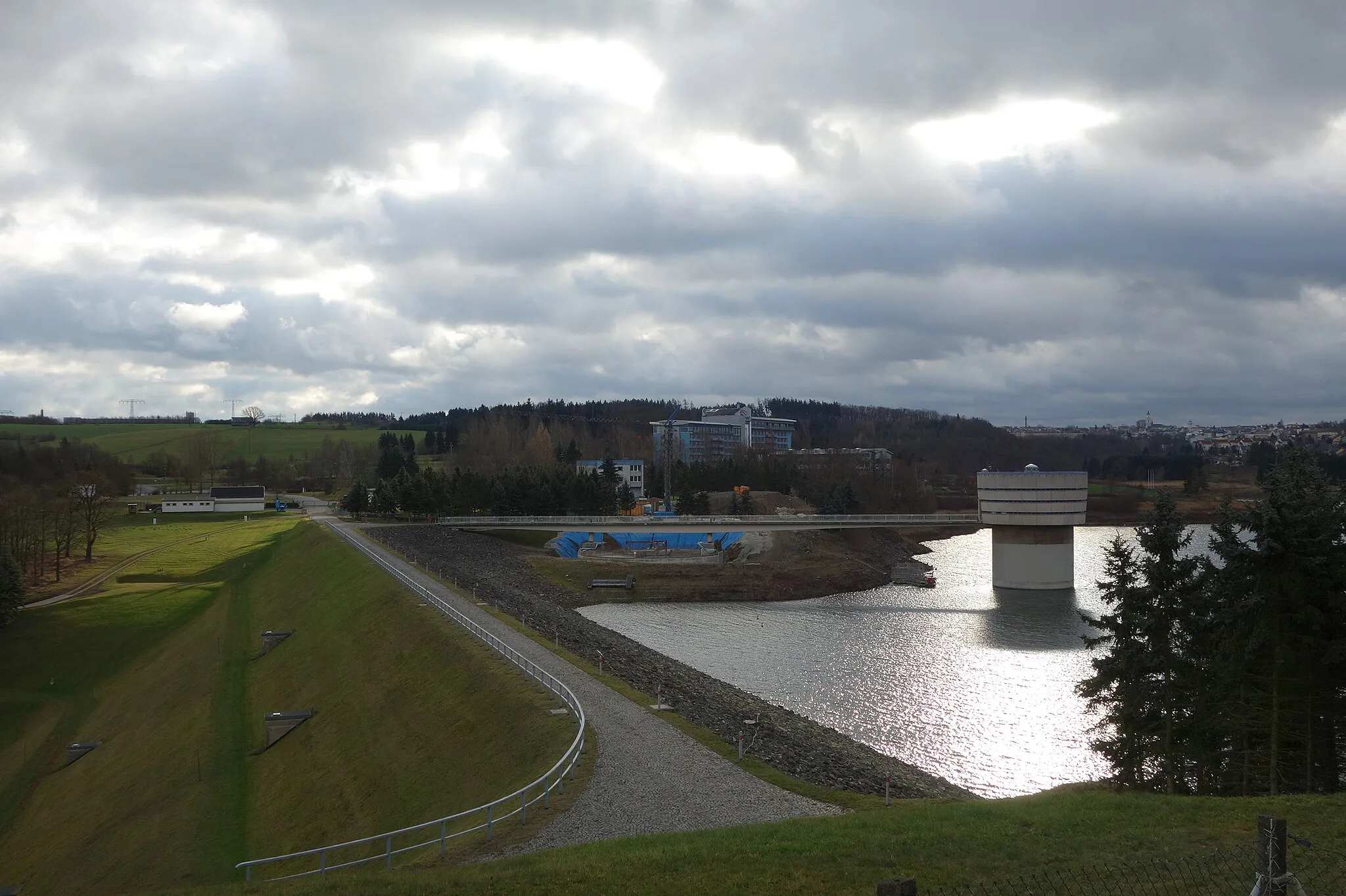 Photo showing: Zeulenroda  dam in Thuringia, Germany