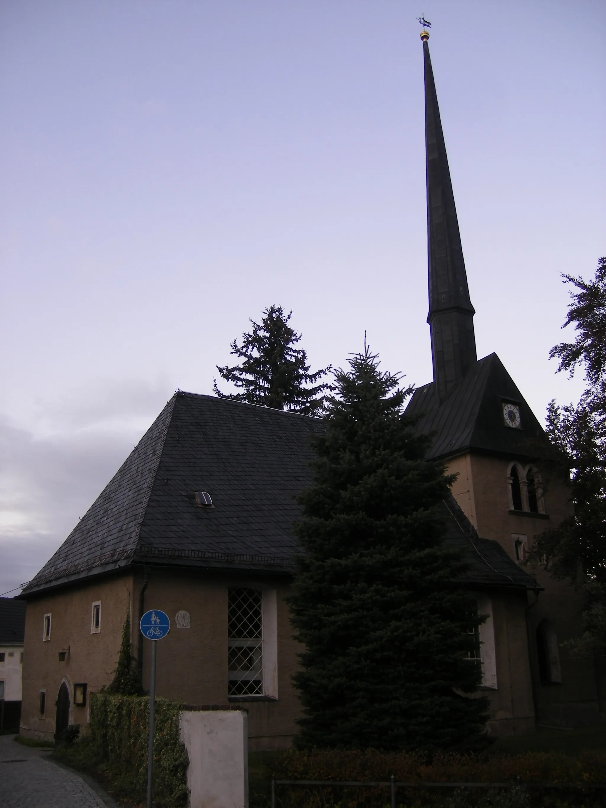 Photo showing: Church in Schmölln-Großstöbnitz near Gera/Thuringia