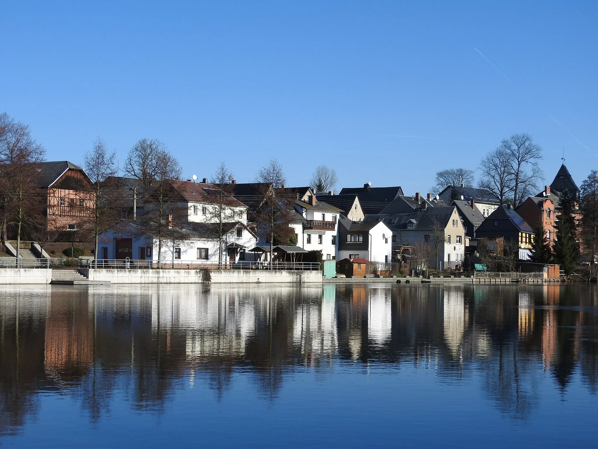 Photo showing: Pöllwitz, Thüringen