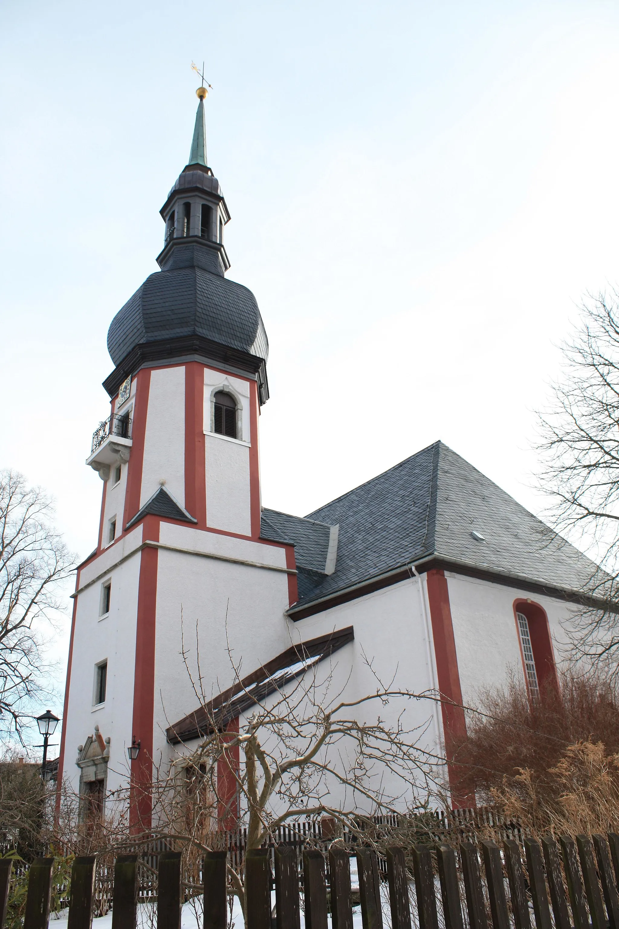 Photo showing: Trinitatiskirche church Zwönitz