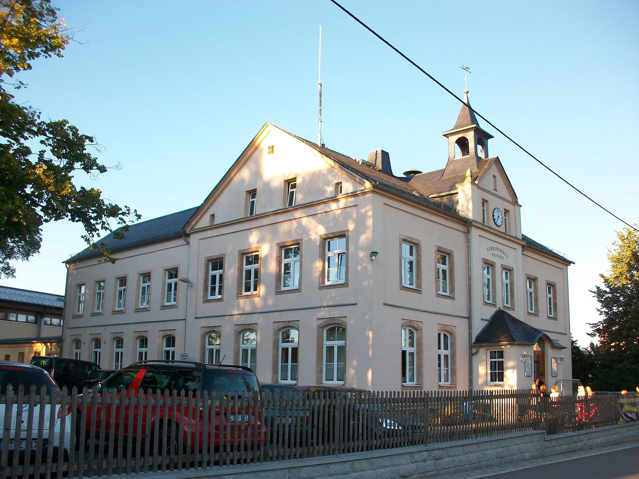 Photo showing: Vereinshaus Neuwiese in Neuwürschnitz