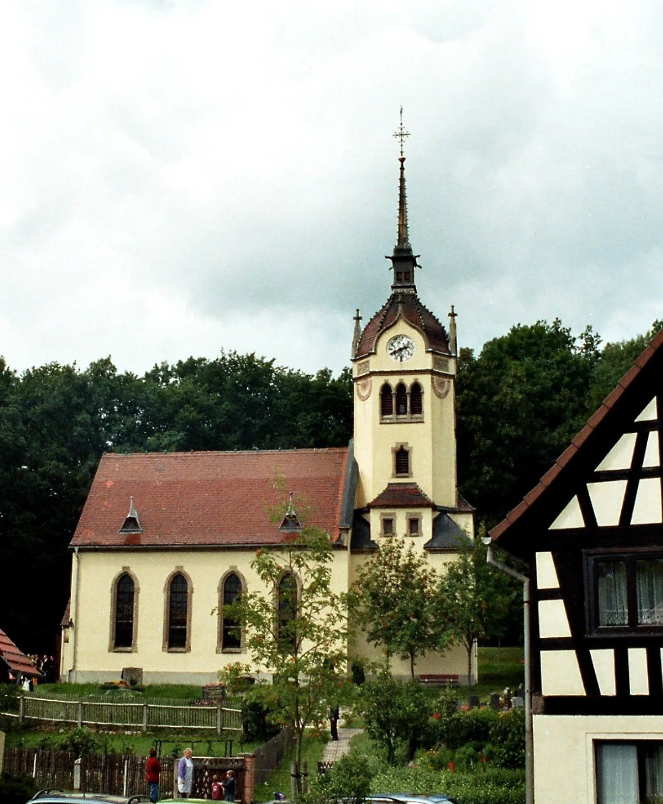 Photo showing: Eineborn, the village church