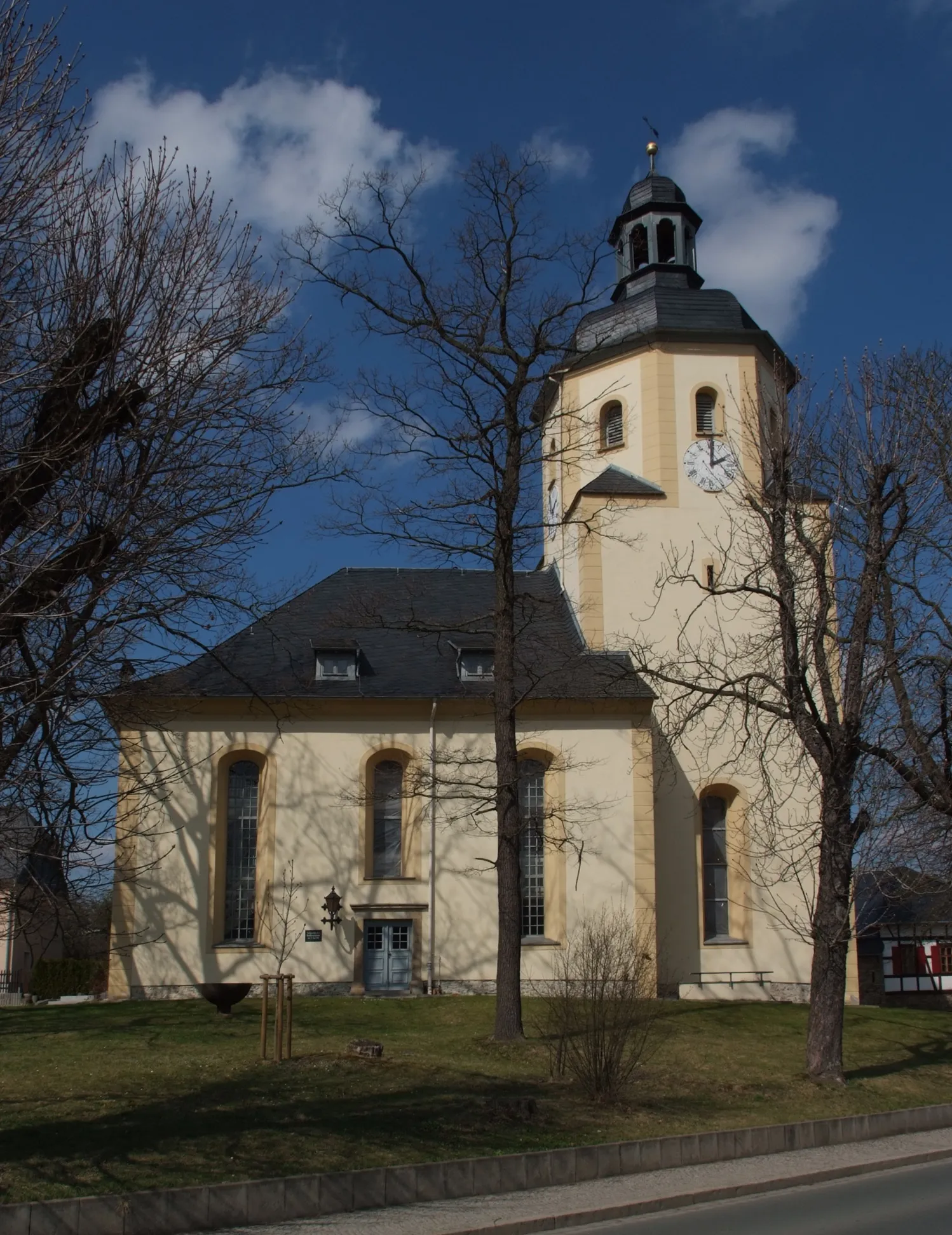 Photo showing: Ev. Stadtkirche in Triebes
