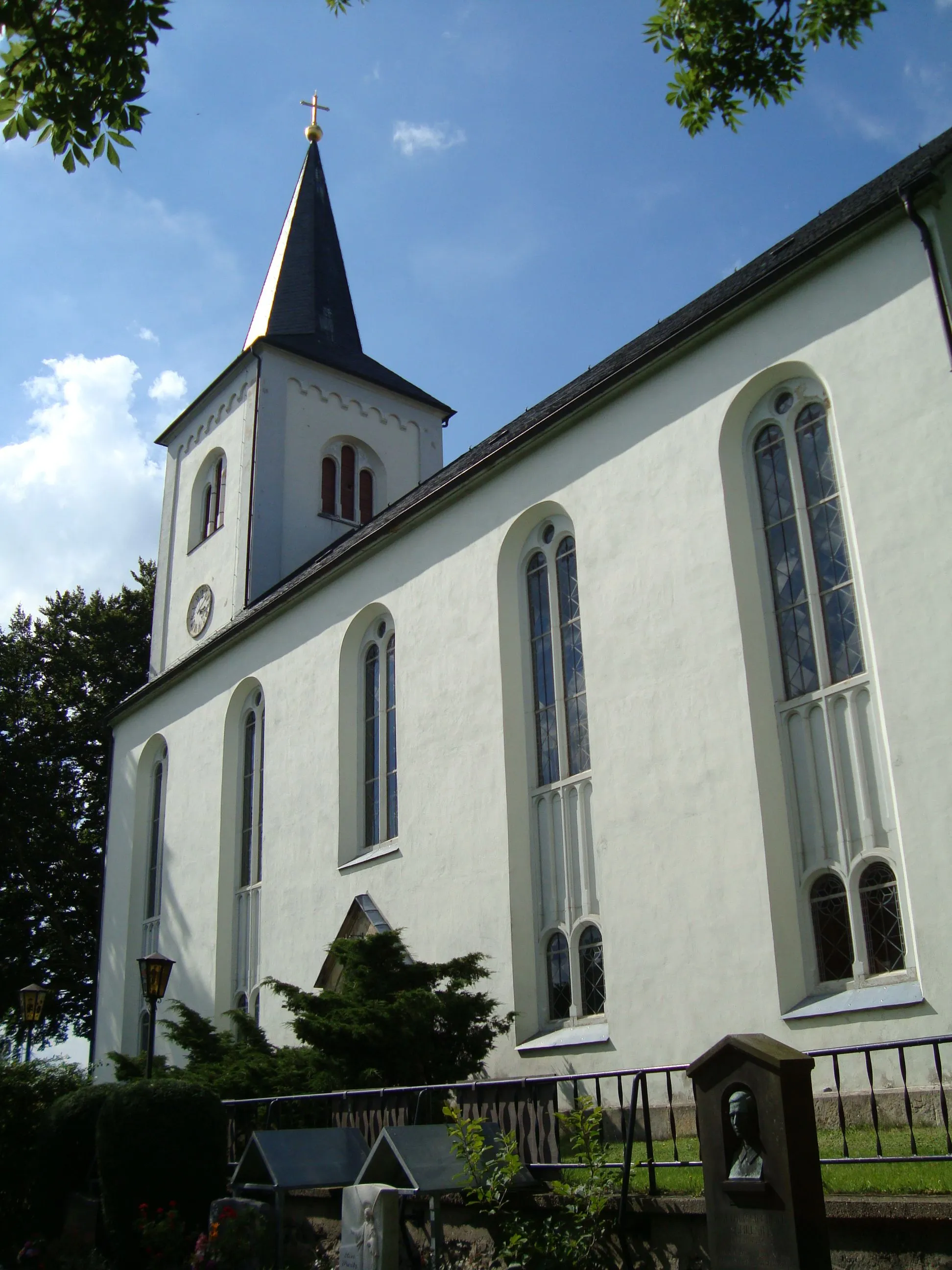 Photo showing: Evangelische Kirche in Dorfchemnitz OT Voigtsdorf im Erzgebirge