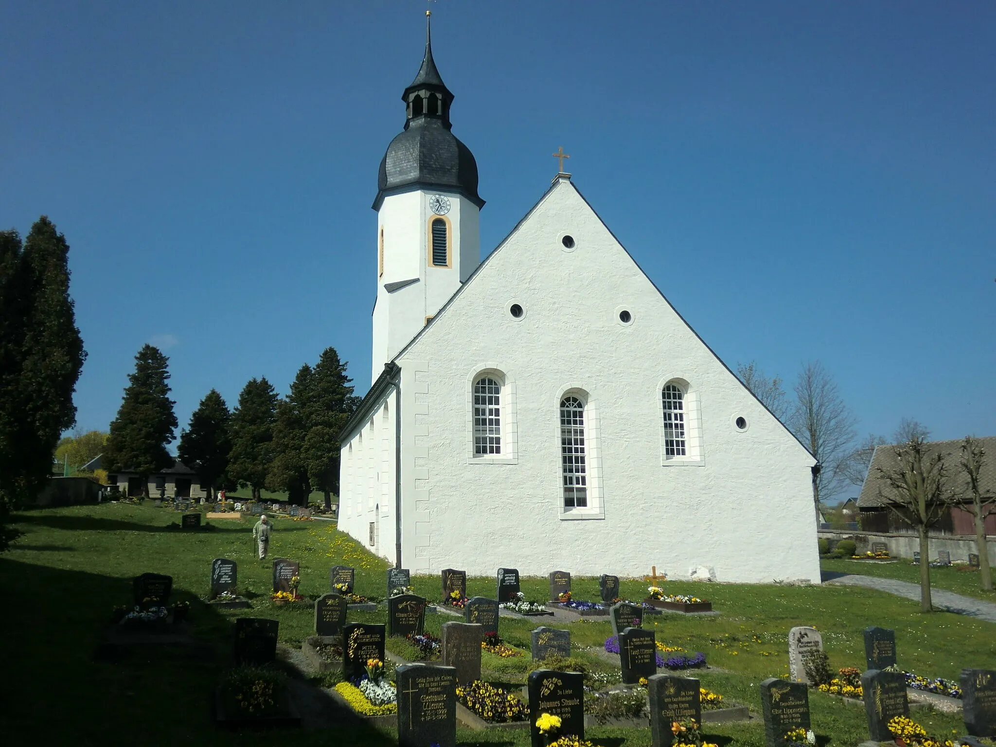 Photo showing: Kirche in Clausnitz im Erzgebirge. 1696 wurde die Kirche erneuert und bedeutend vergrößert.