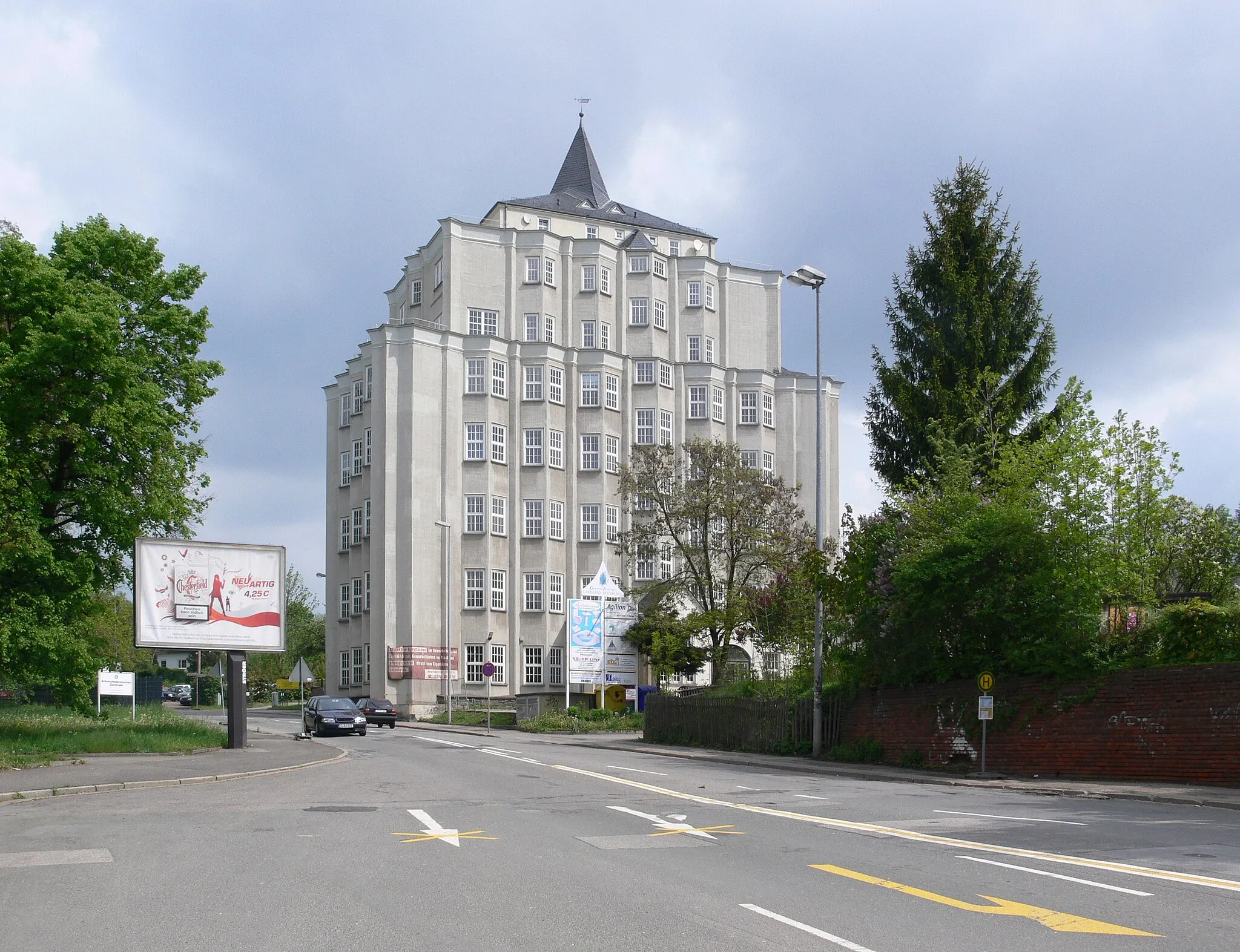 Photo showing: Cammann-Hochhaus (Chemnitz-Furth)