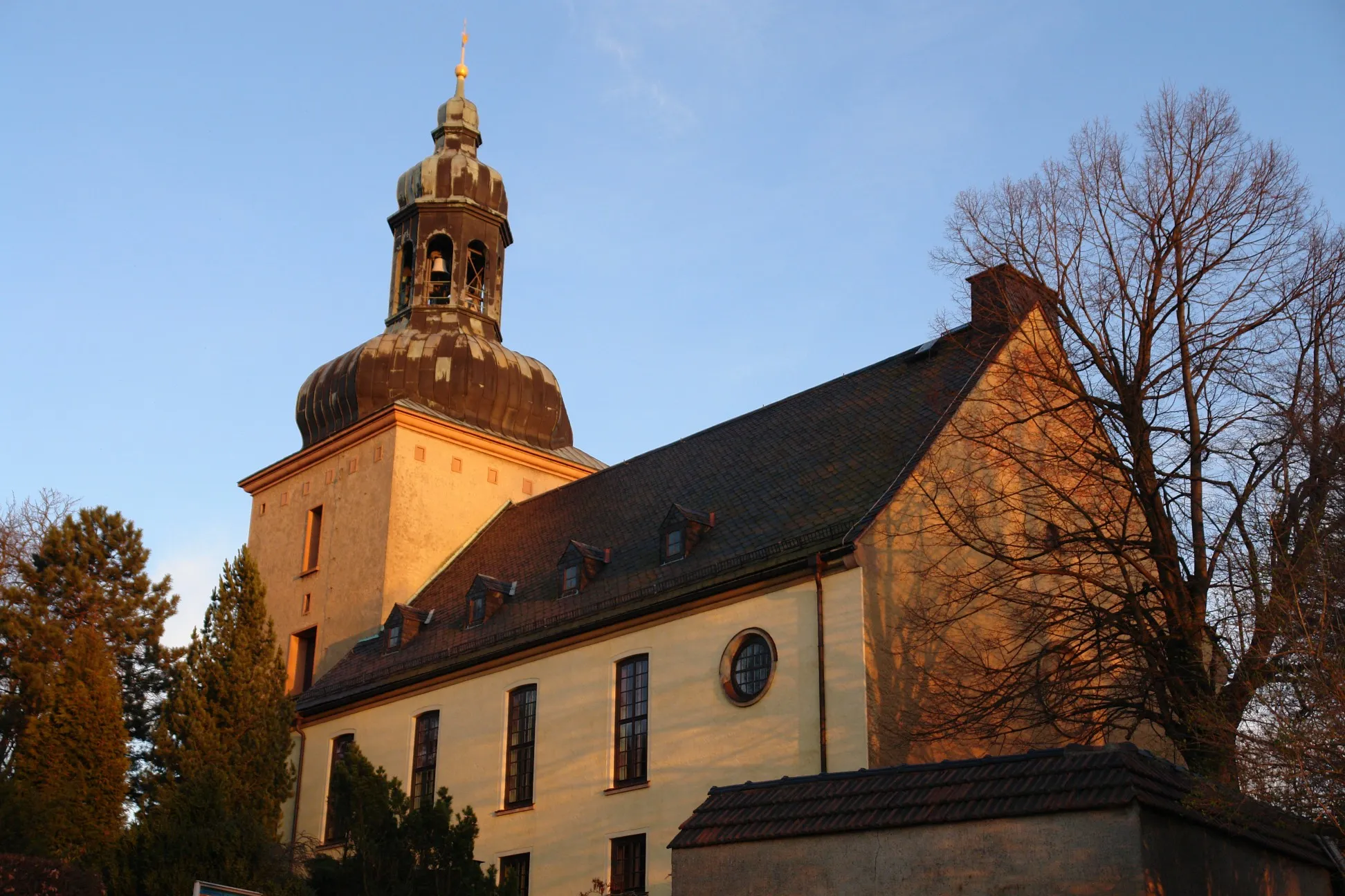 Photo showing: Kirche Glösa