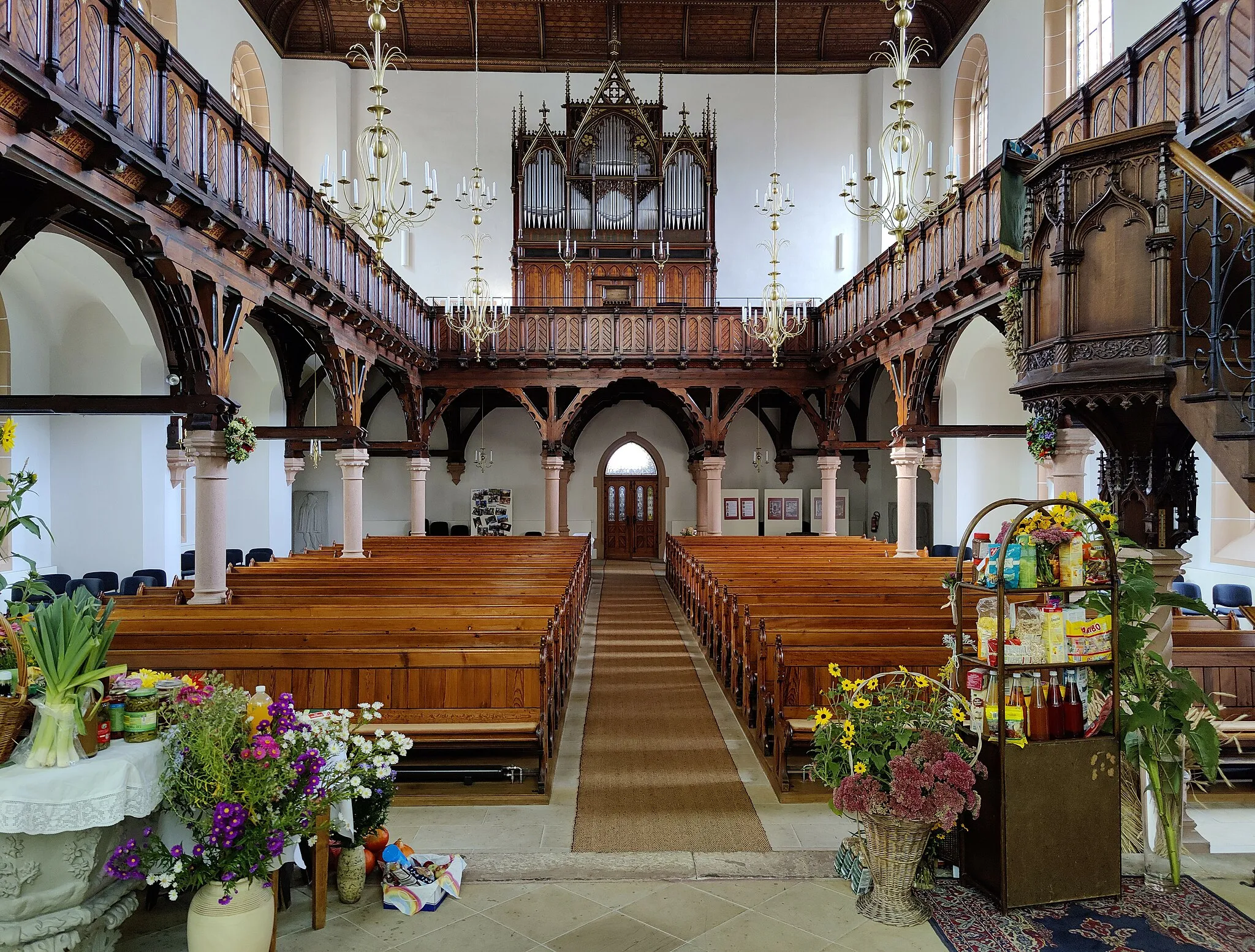 Photo showing: Evangelische Kirche St. Marien Oederan, Landkreis Mittelsachsen, Sachsen, Deutschland