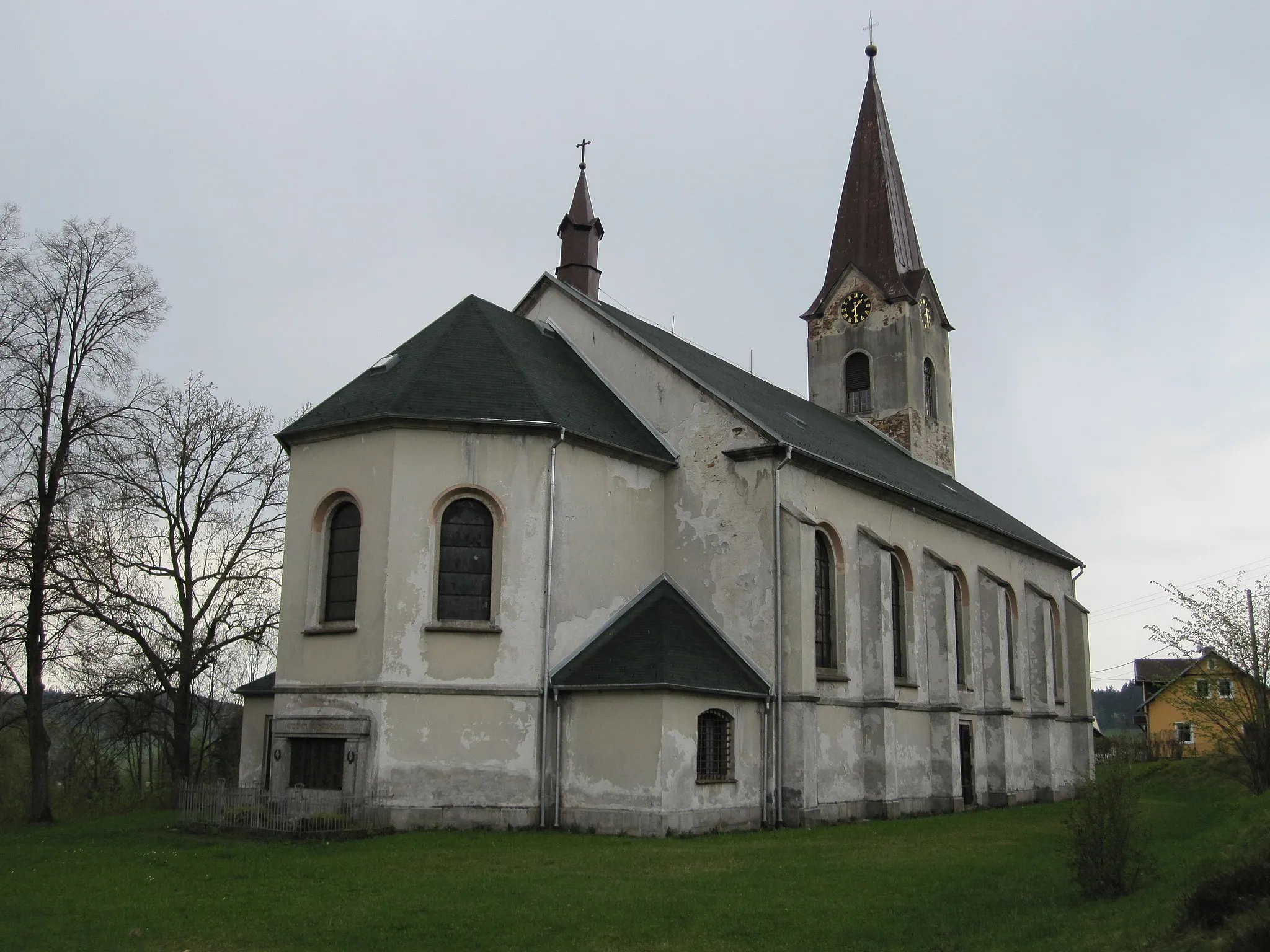 Photo showing: Kirche in Bublava (Schwaderbach)