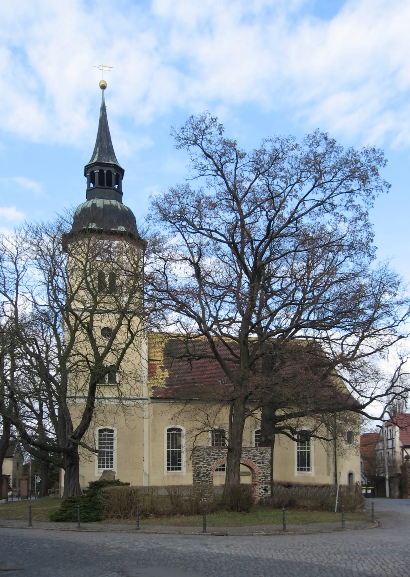 Photo showing: Church Leipzig-Holzhausen, Hauptstrasse
