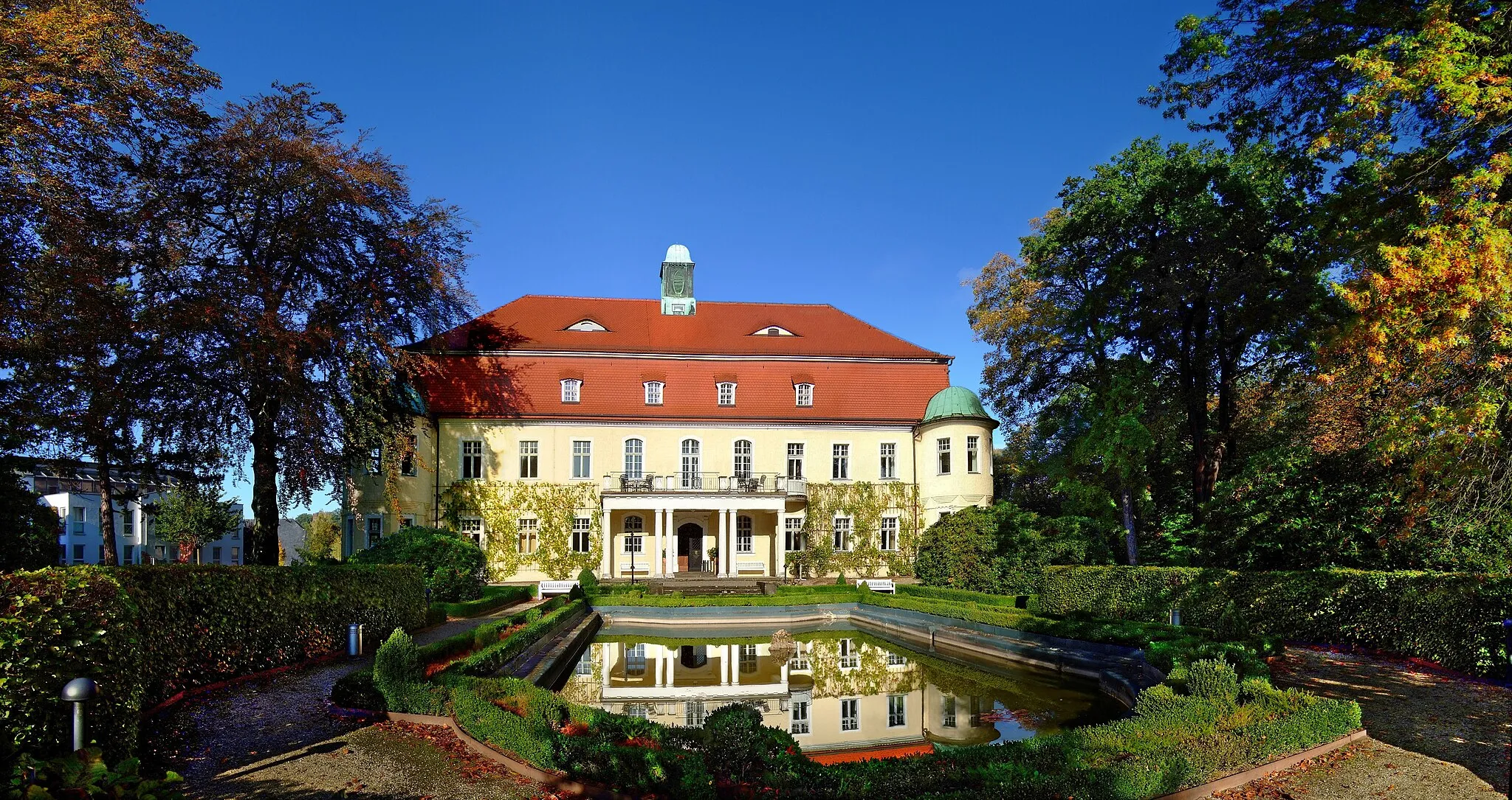 Photo showing: Schweinsburg castle in in Neukirchen/Pleiße in Saxony