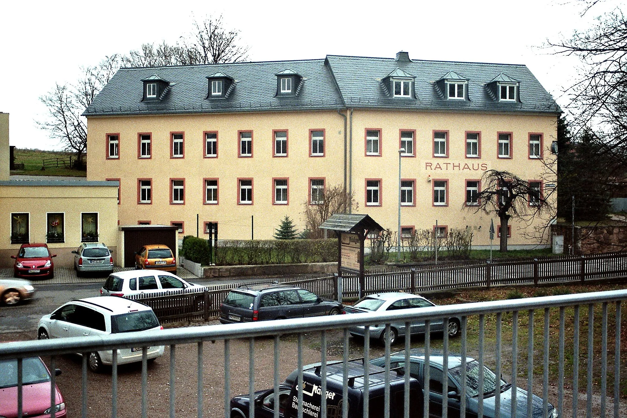 Photo showing: Hartmannsdorf (bei Chemnitz), the town hall