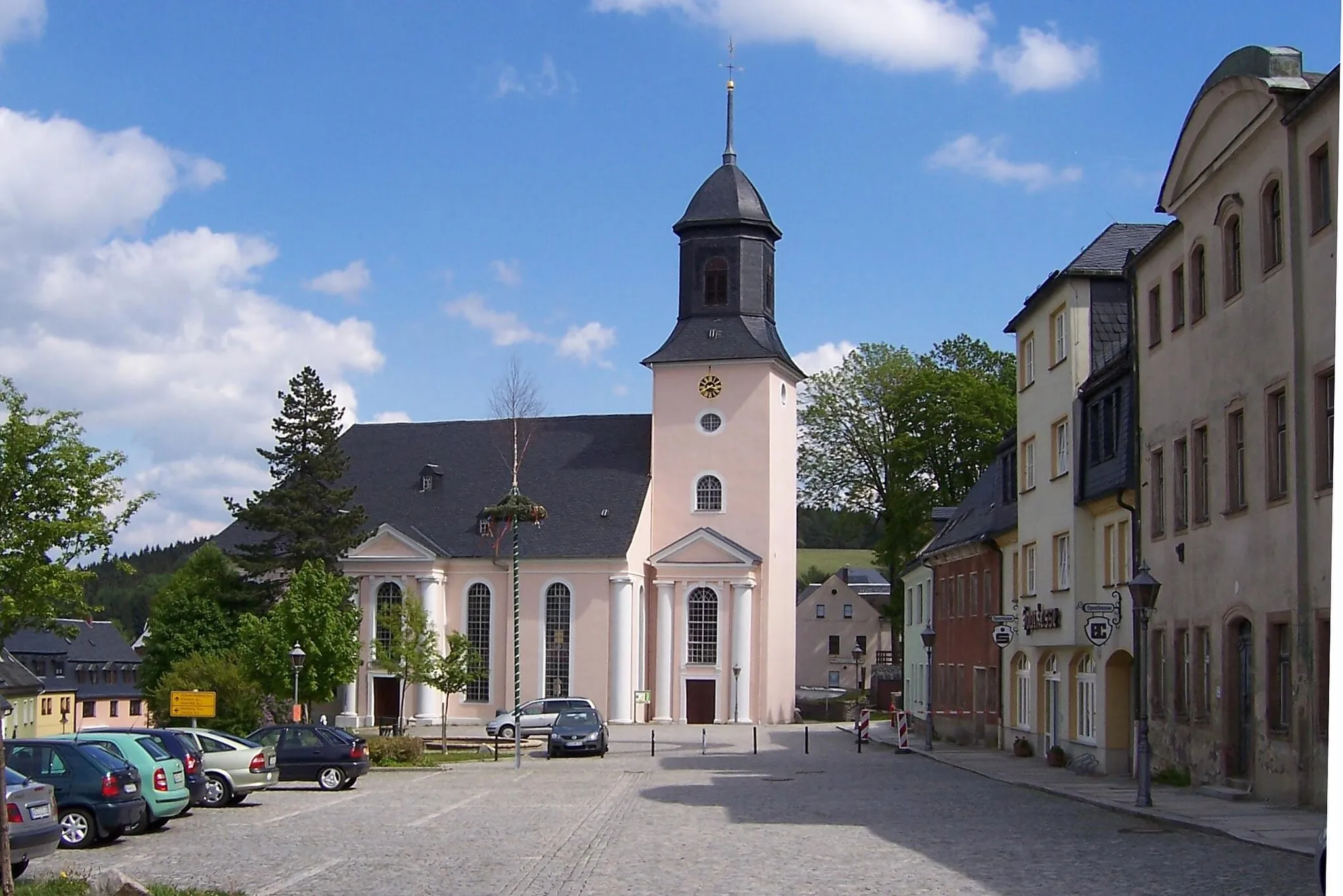 Photo showing: Grünhain: Church.