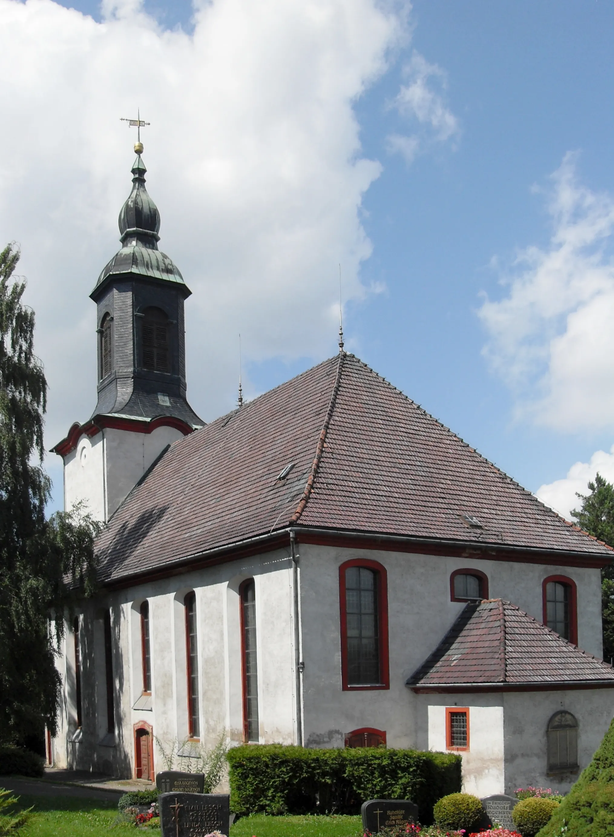 Photo showing: Südostseite der evangelischen Kirche in Leubsdorf, Landkreis Mittelsachsen