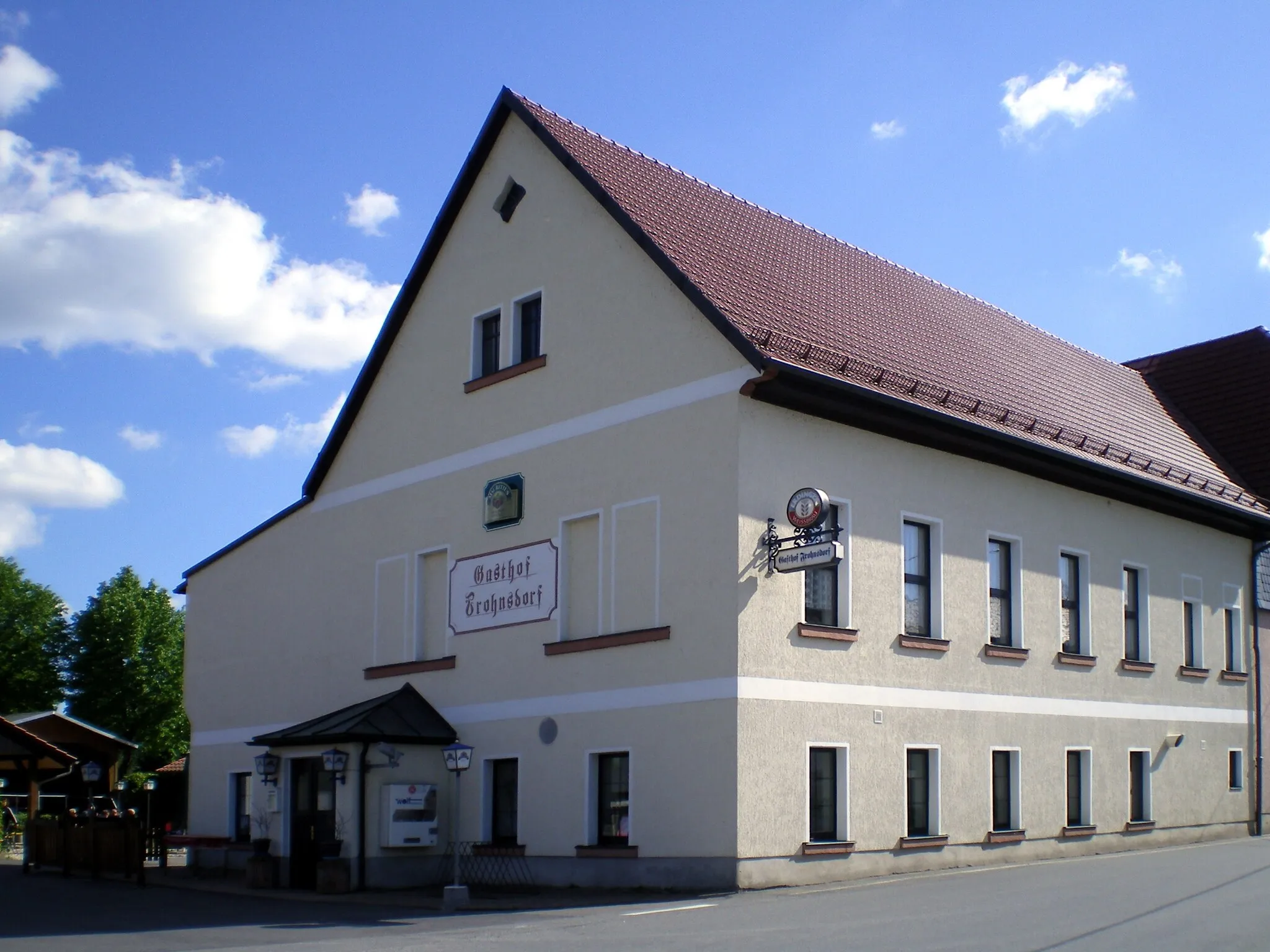 Photo showing: Guesthouse in Frohnsdorf near Altenburg/Thuringia