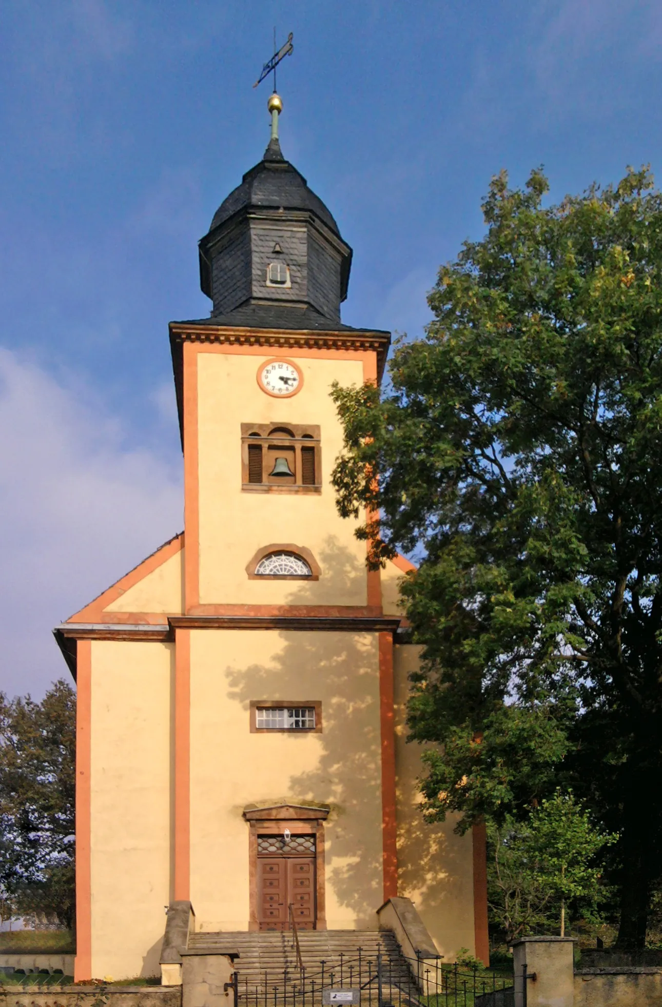 Photo showing: Church in Frohnsdorf near Altenburg/Thuringia/Germany