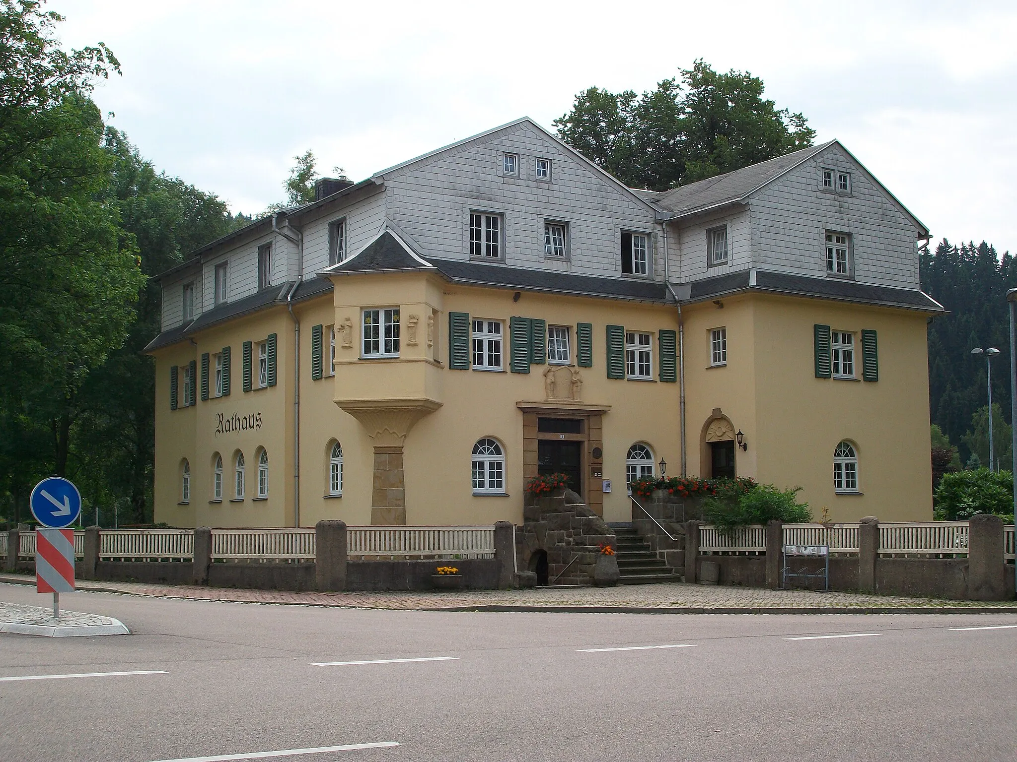Photo showing: Rathaus Heidersdorf