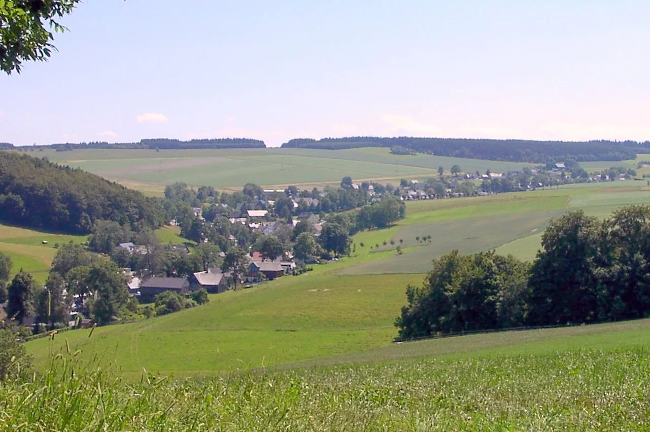 Photo showing: Hormersdorf, Ansicht von Norden.