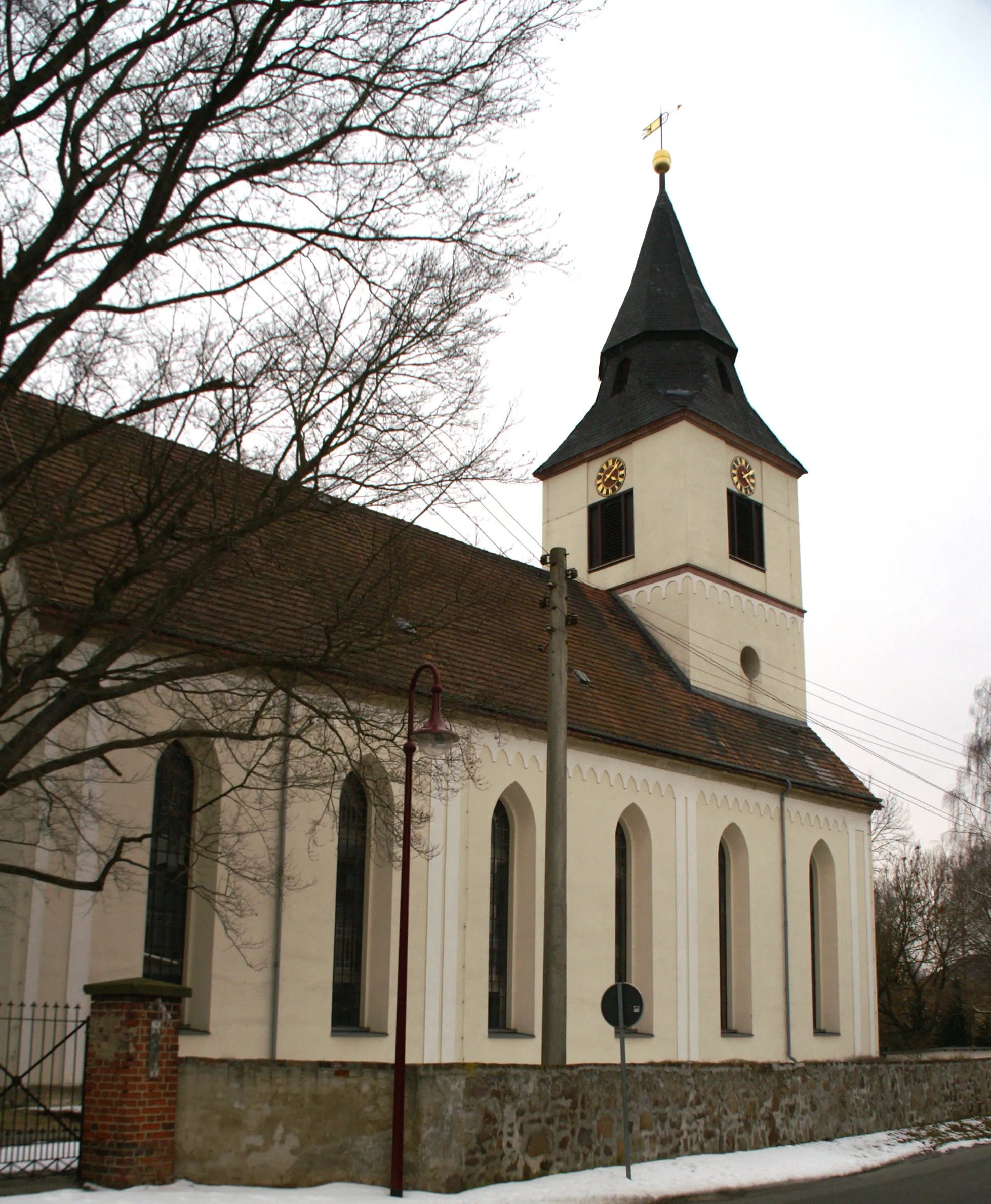Photo showing: Church of Nobitz near Altenburg, Germany.