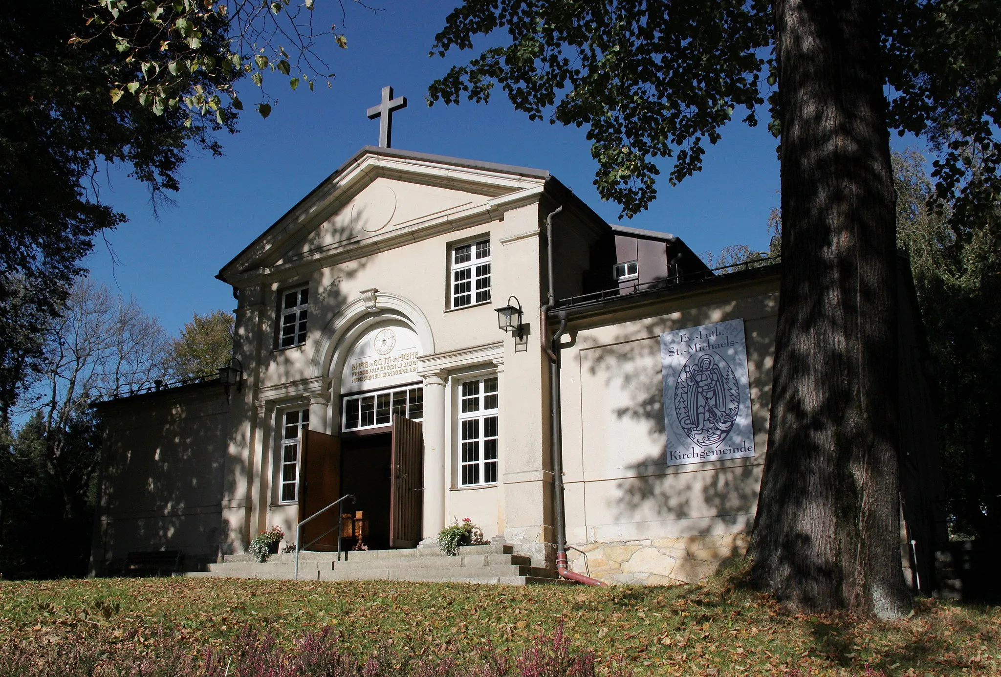 Photo showing: Michaelskirche in Burkhardtsdorf