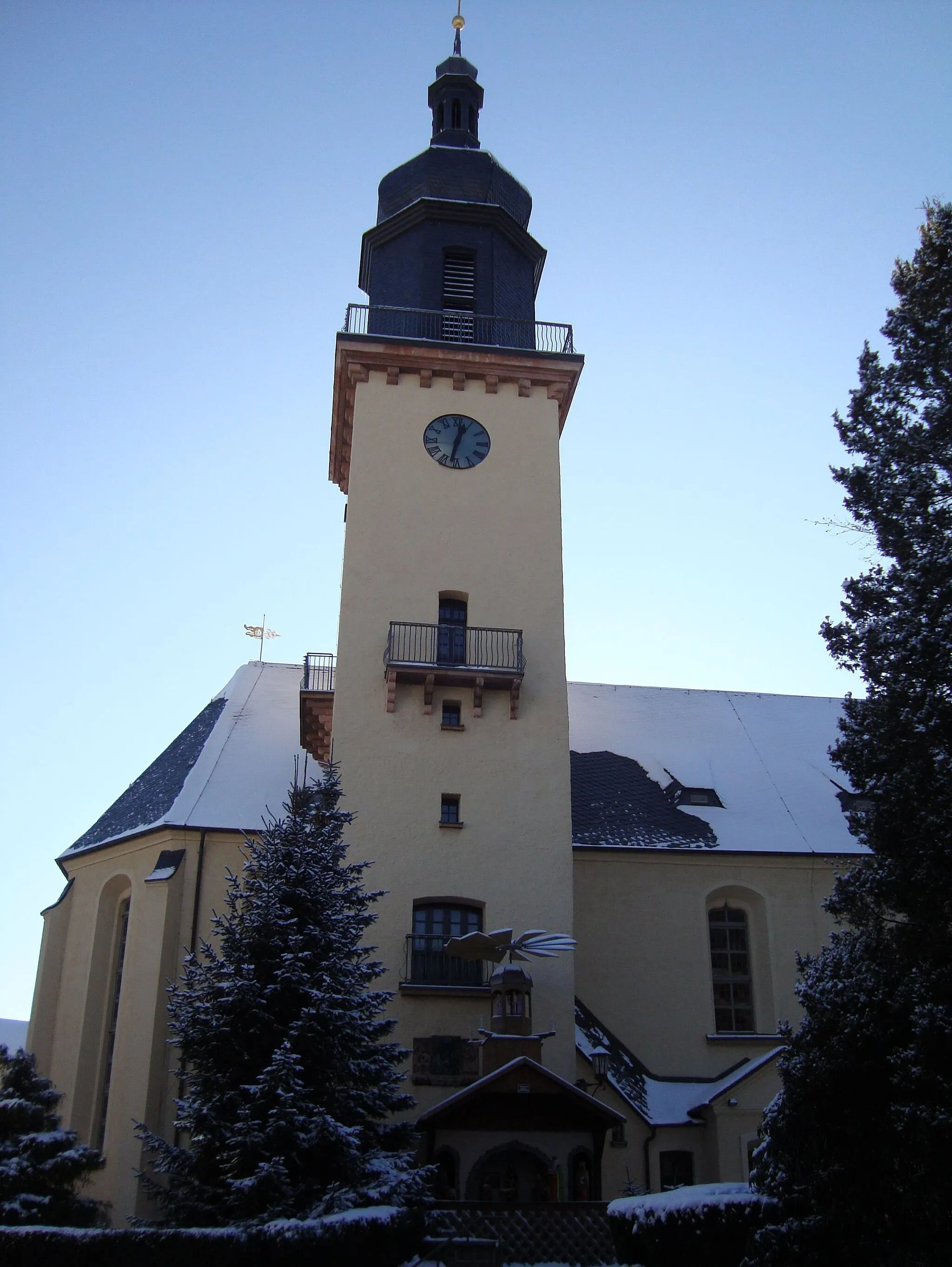 Photo showing: Annenkirche in Thum