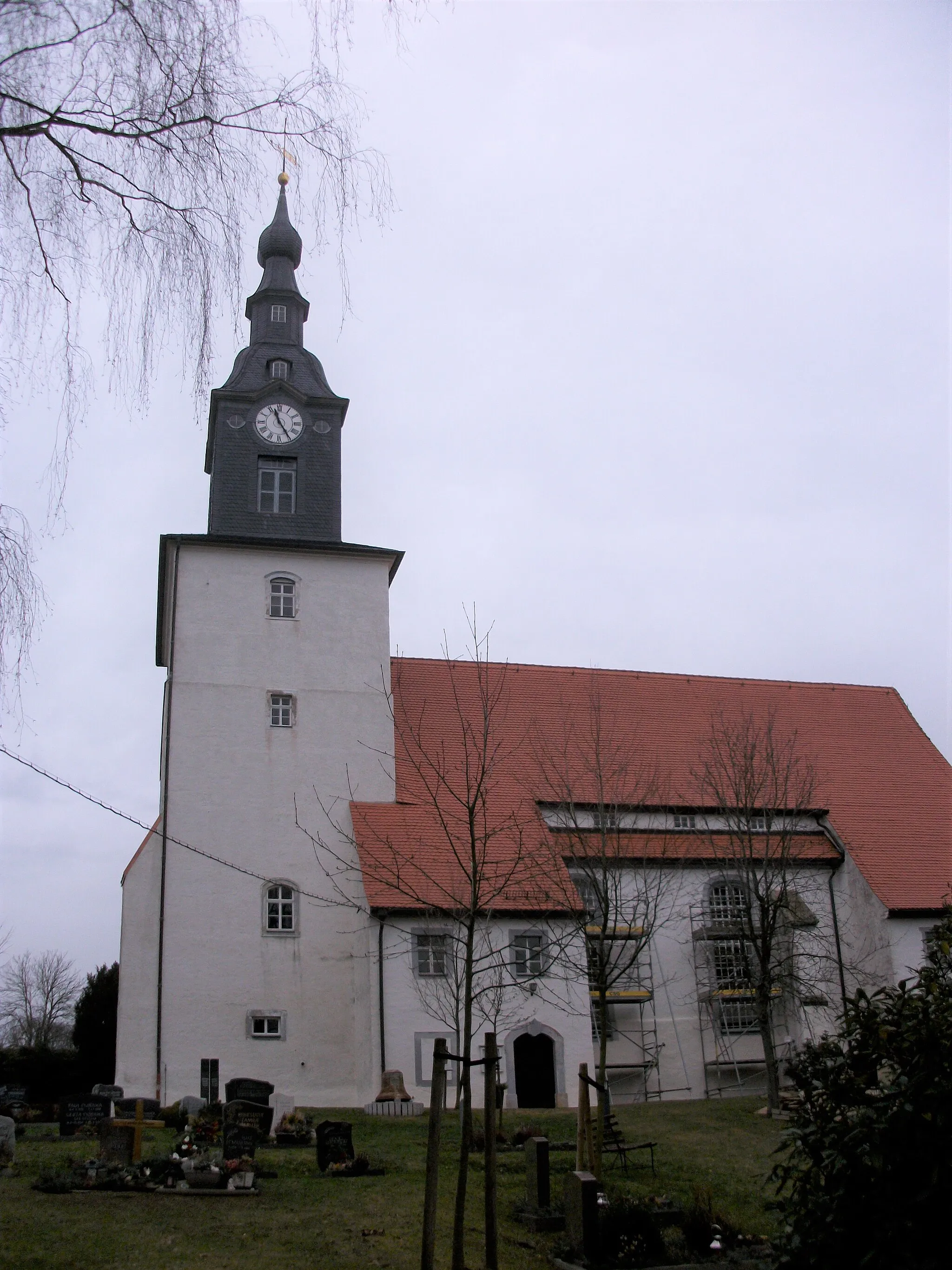 Photo showing: Dorfkirche Frankenstein