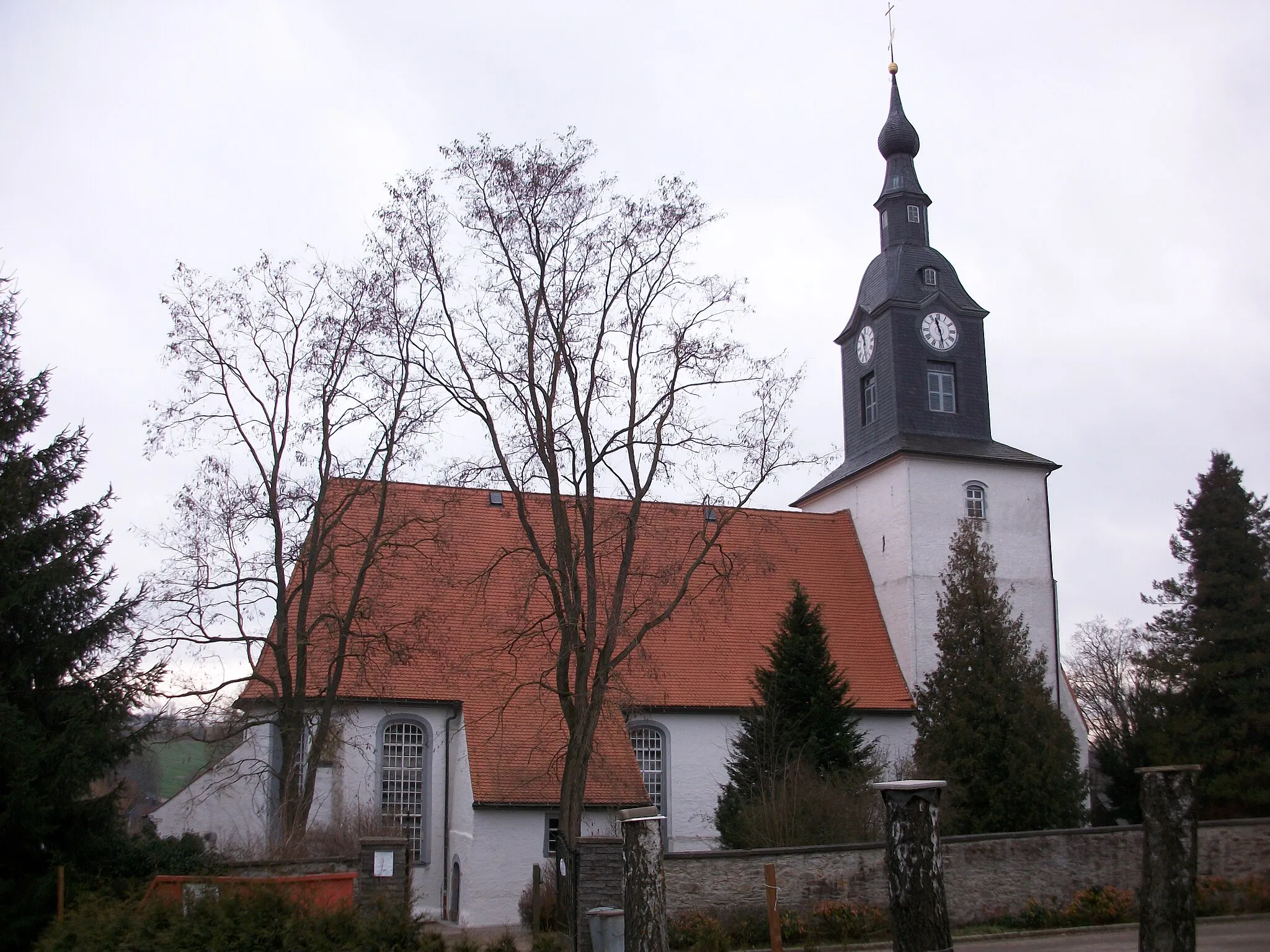 Photo showing: Dorfkirche Frankenstein