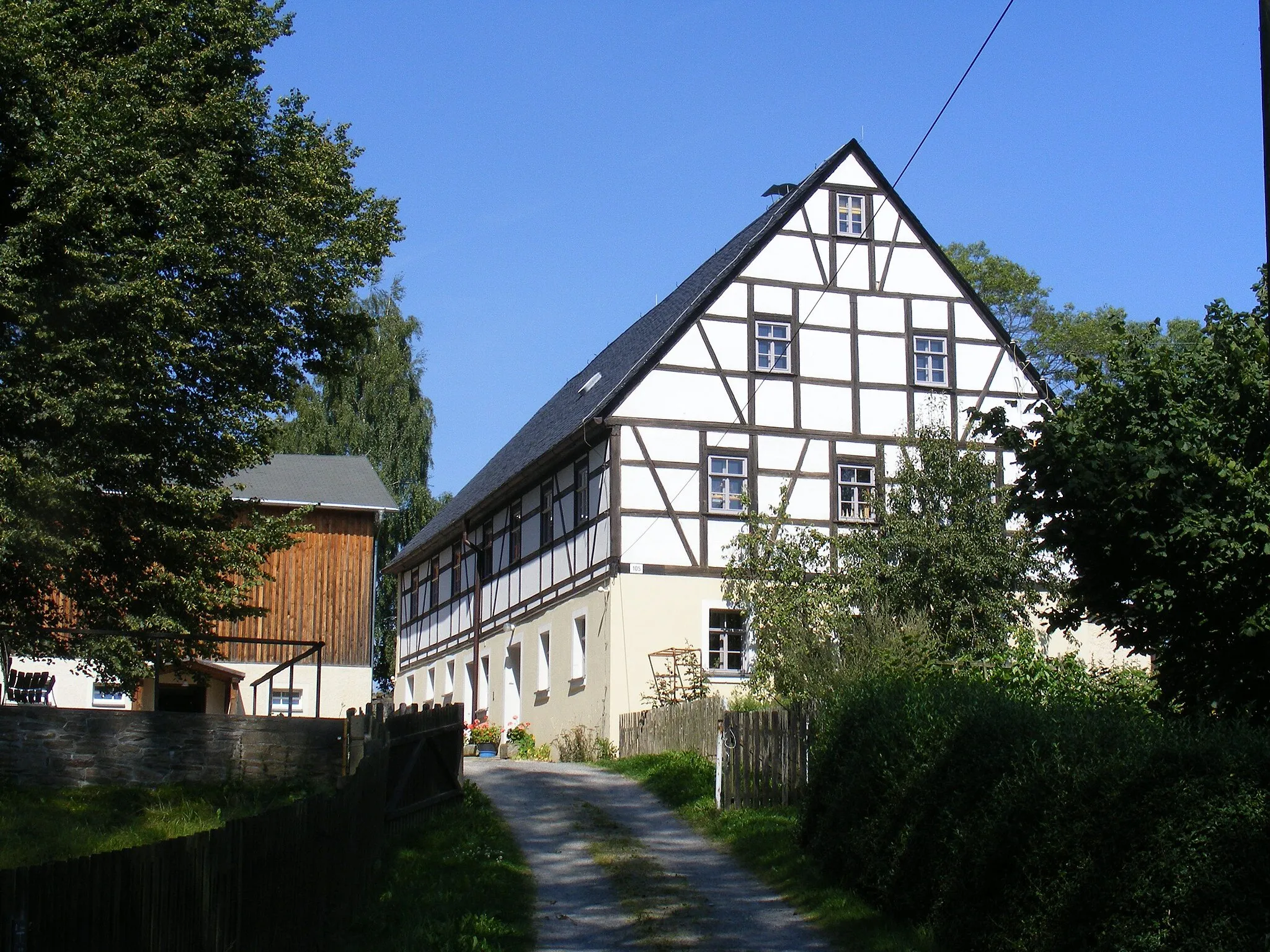 Photo showing: Ansicht des Dorfmuseums Gahlenz