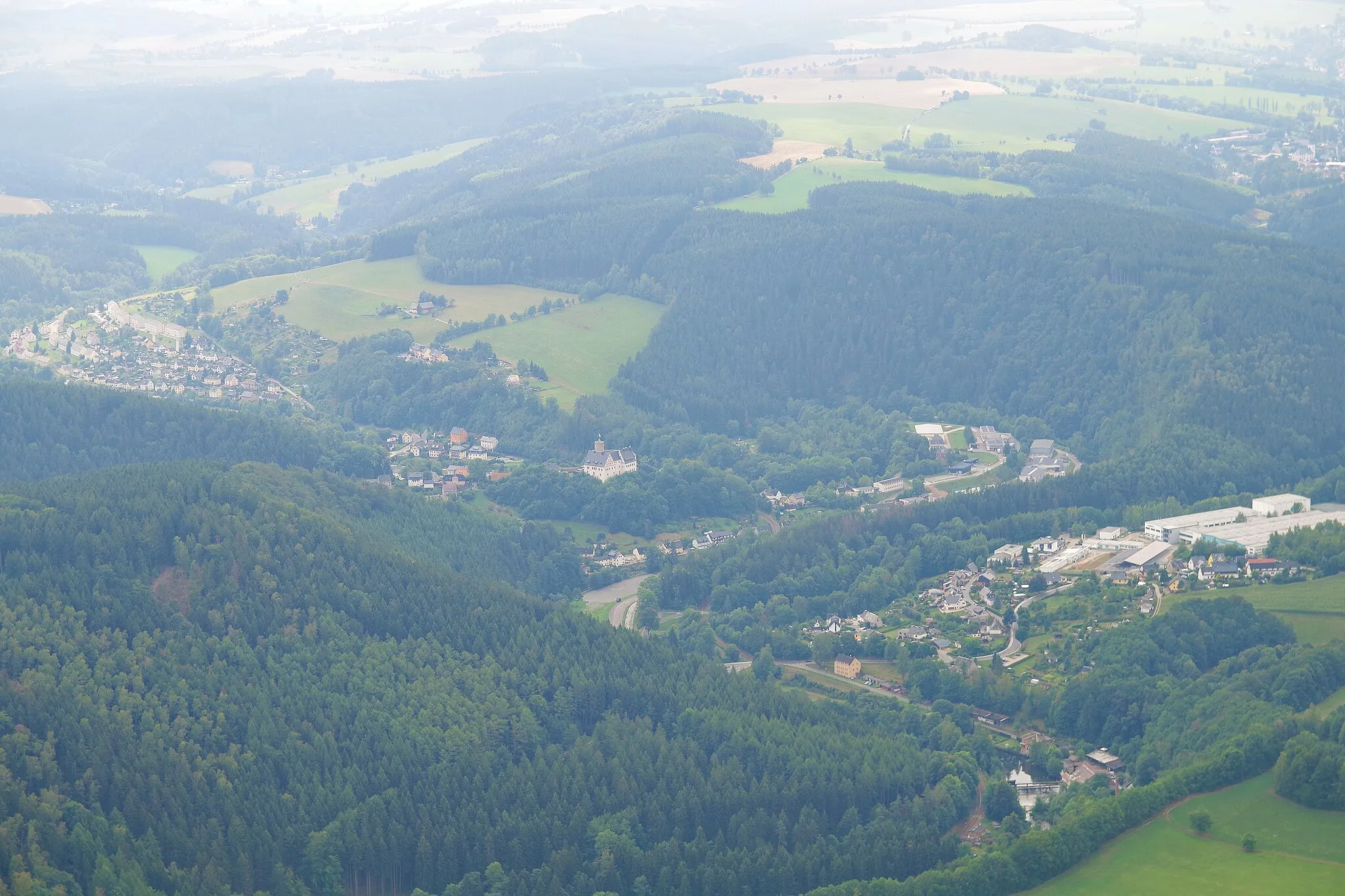 Photo showing: Scharfenstein im Erzgebirge