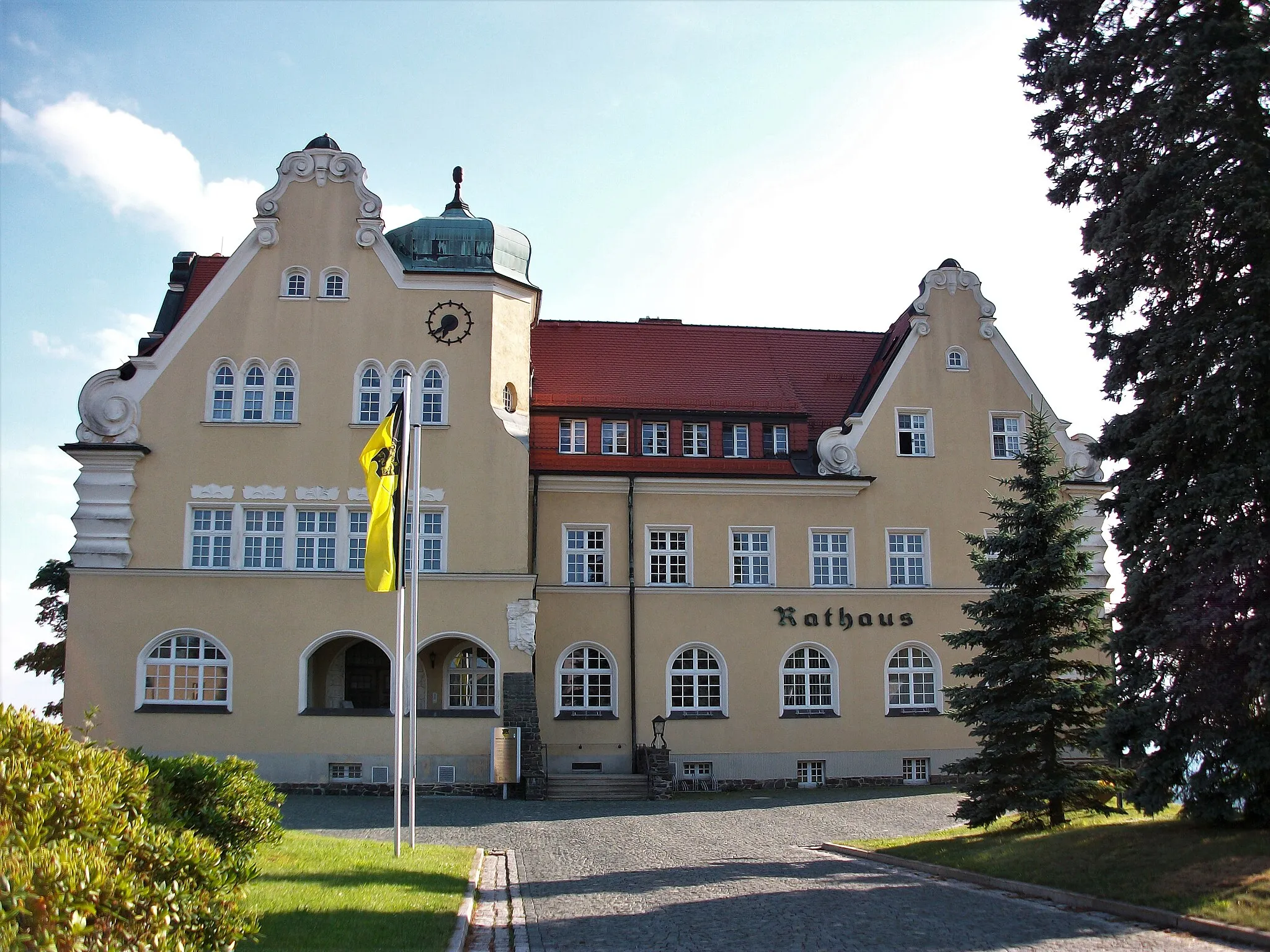 Photo showing: Rathaus Schöneck/Vogtl.