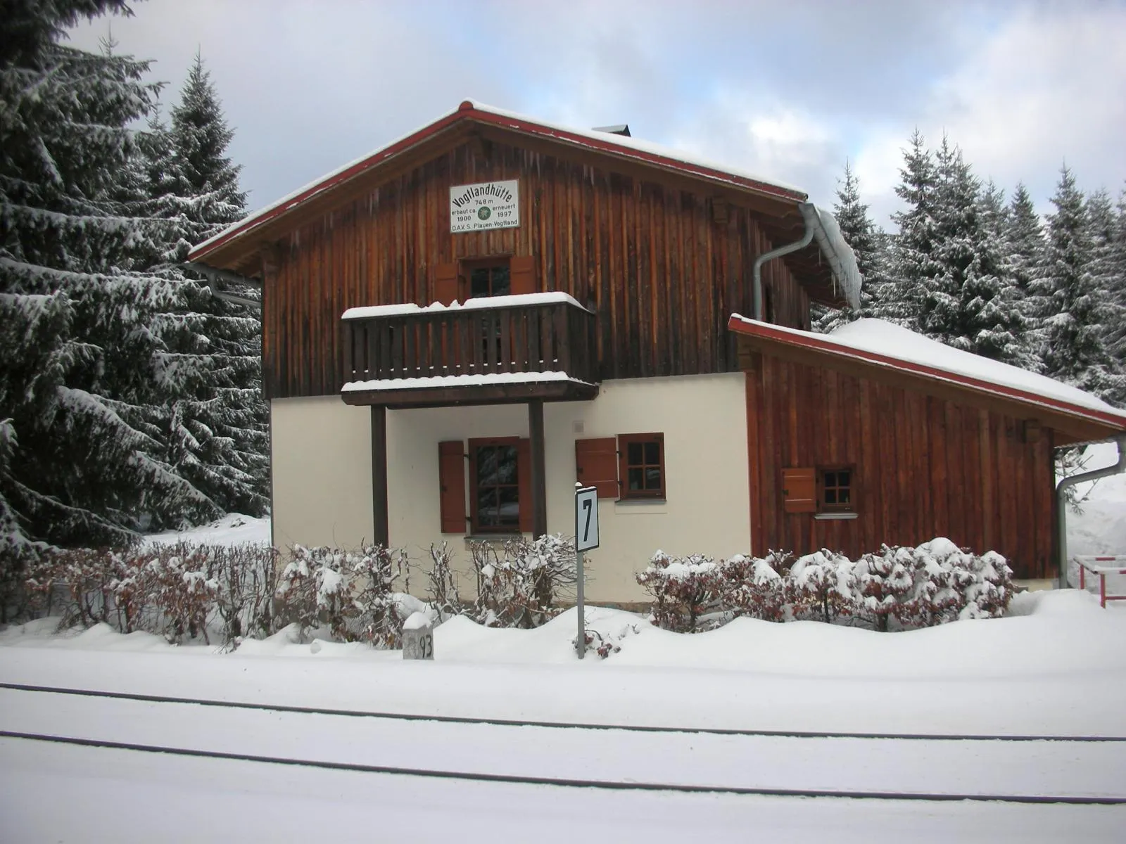 Photo showing: Vogtlandhütte des Deutschen Alpenvereins, Sektion Plauen-Vogtland