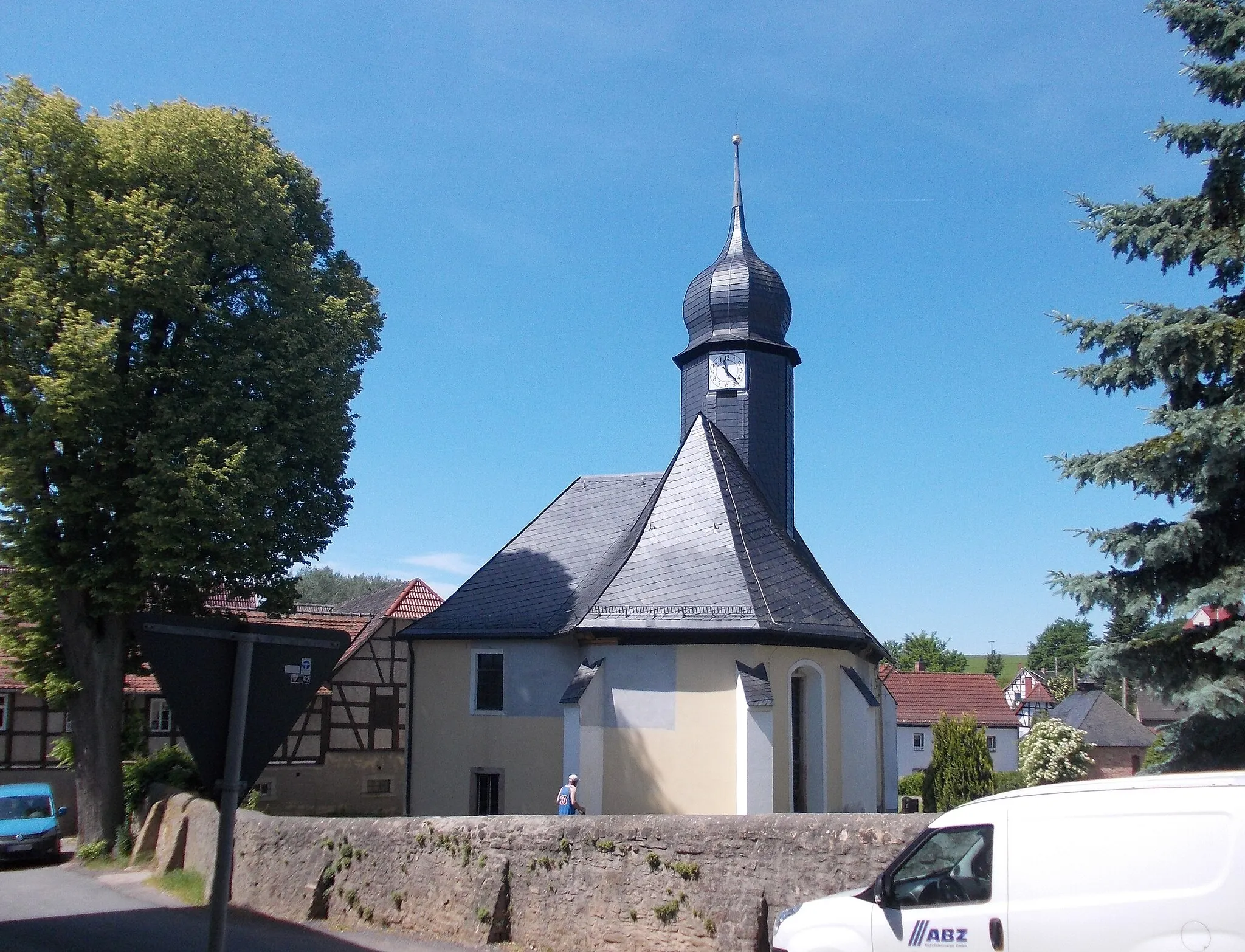 Photo showing: Endschütz church (Greiz district, Thuringia)