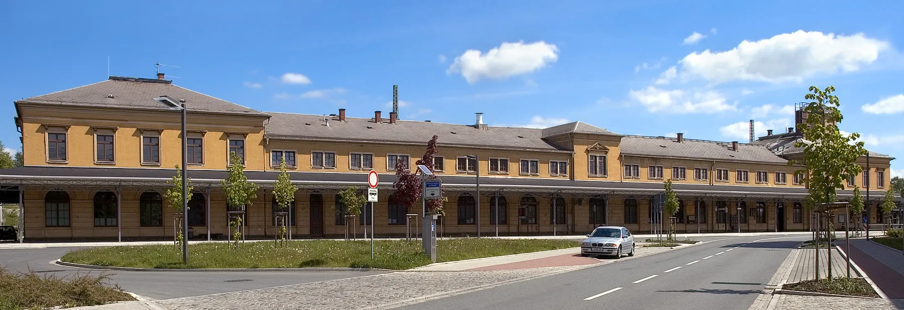 Photo showing: This image shows the railway station in Reichenbach (Saxony, Germany).
