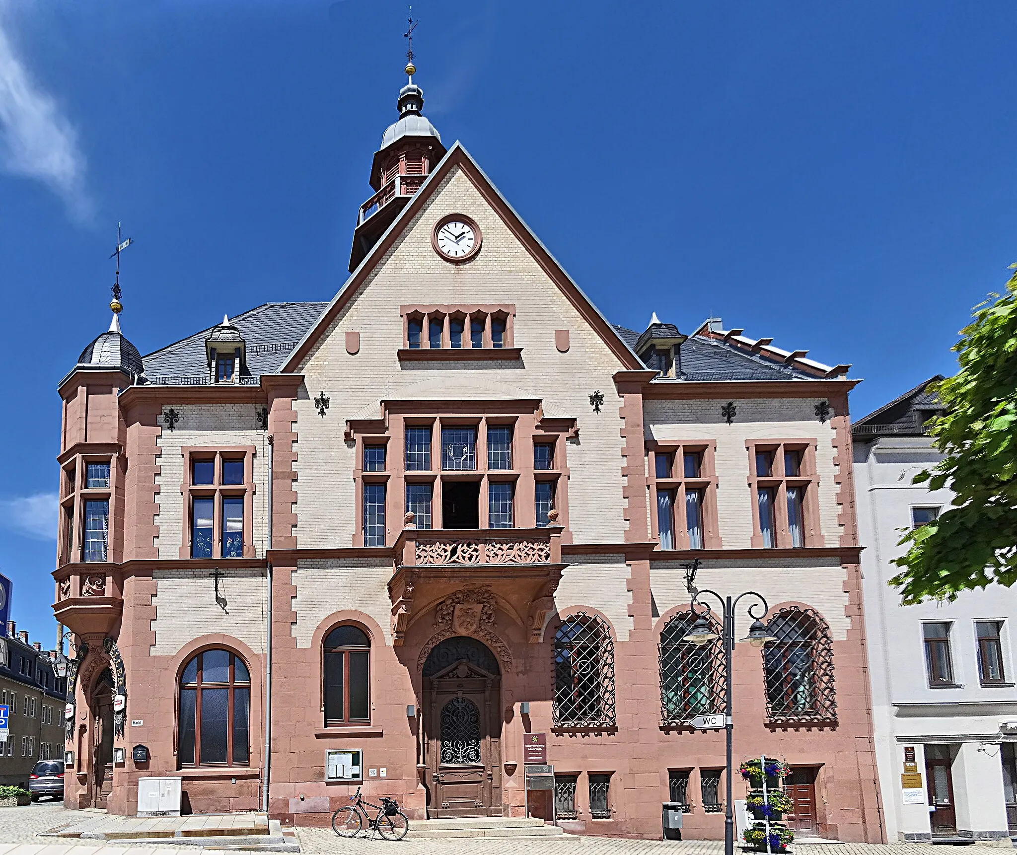 Photo showing: Rathaus am Adorfer Marktplatz