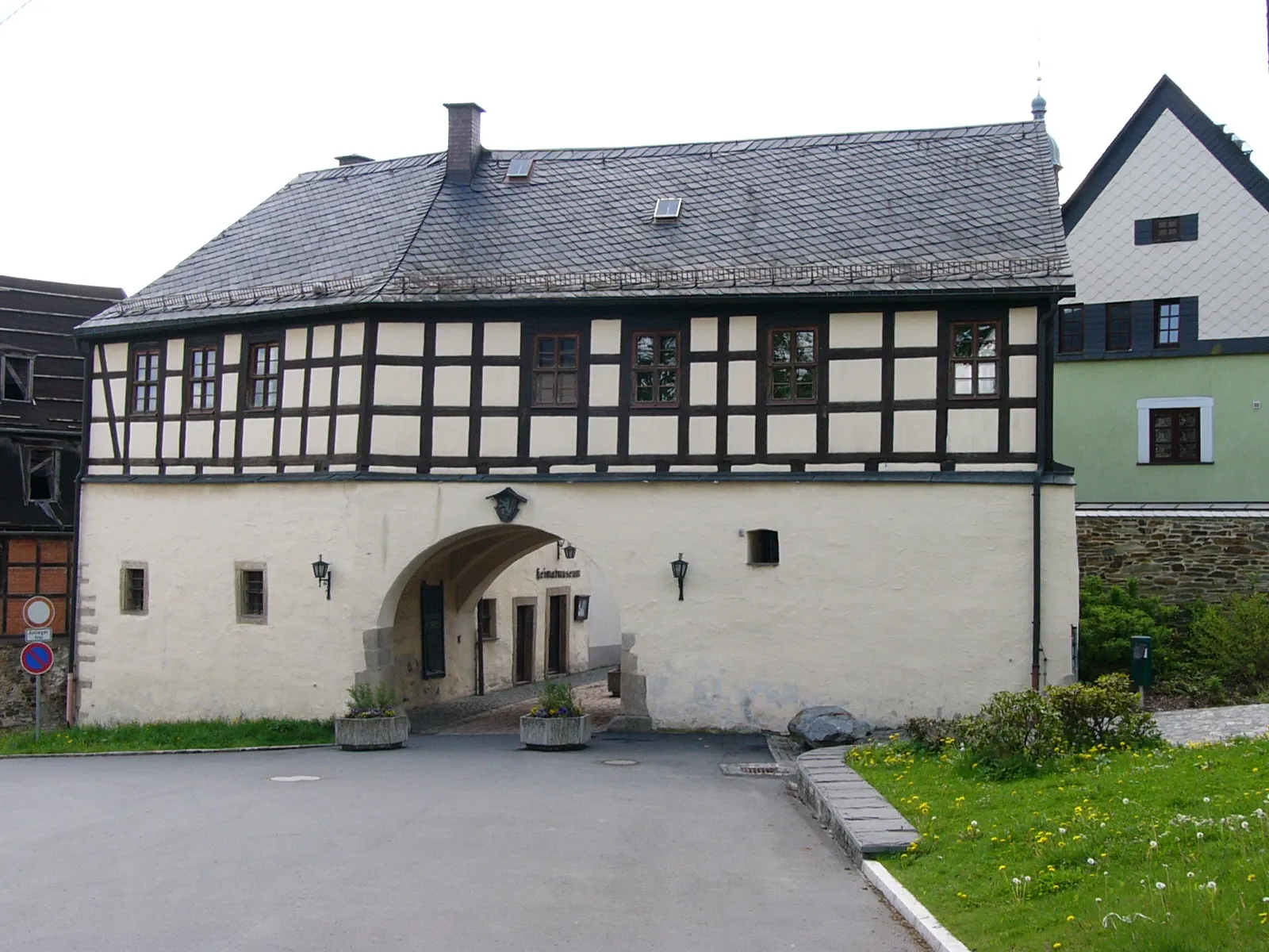 Photo showing: Adorf, Freiberger Tor